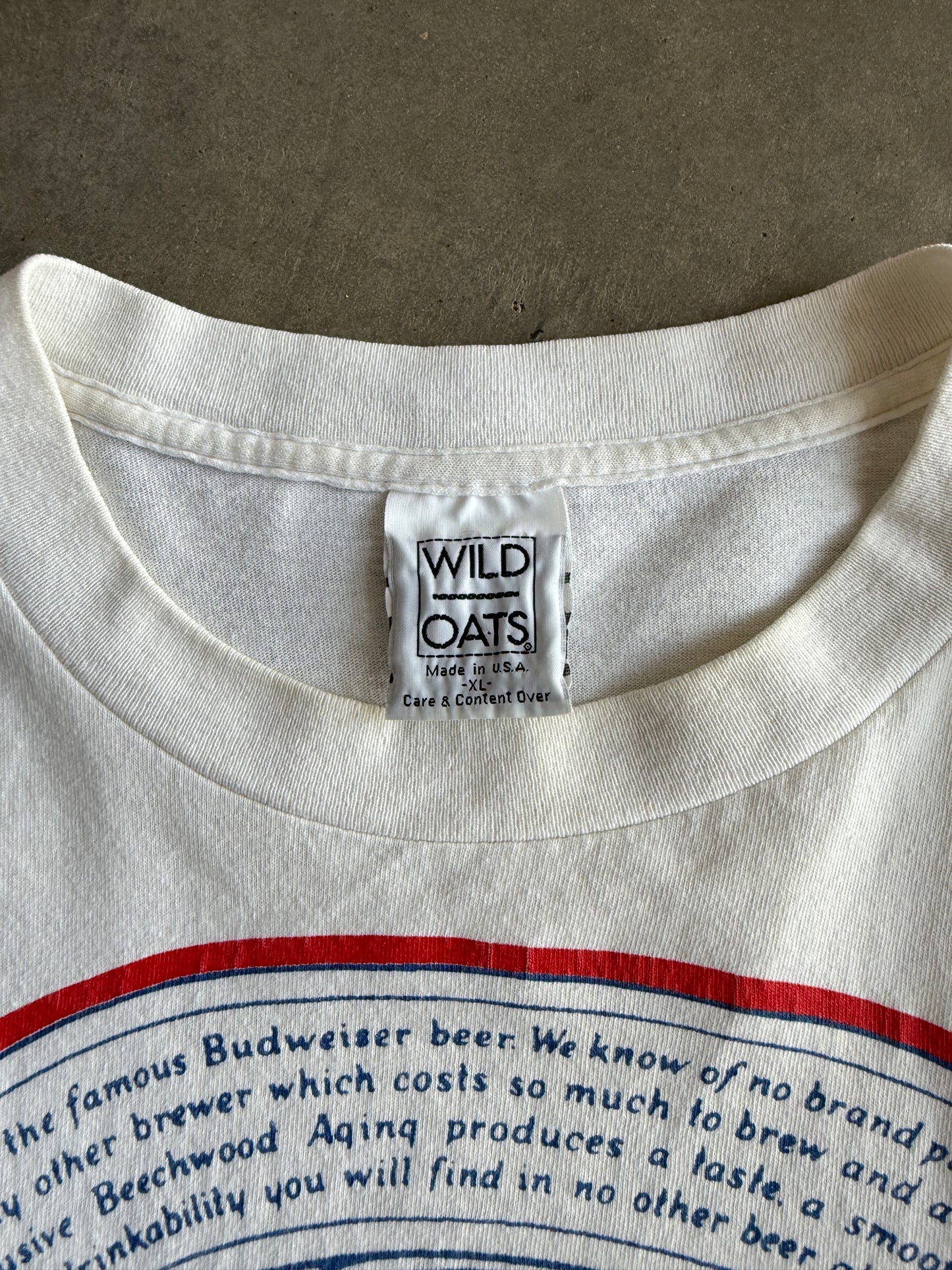 (XL) Budweiser AOP Tee