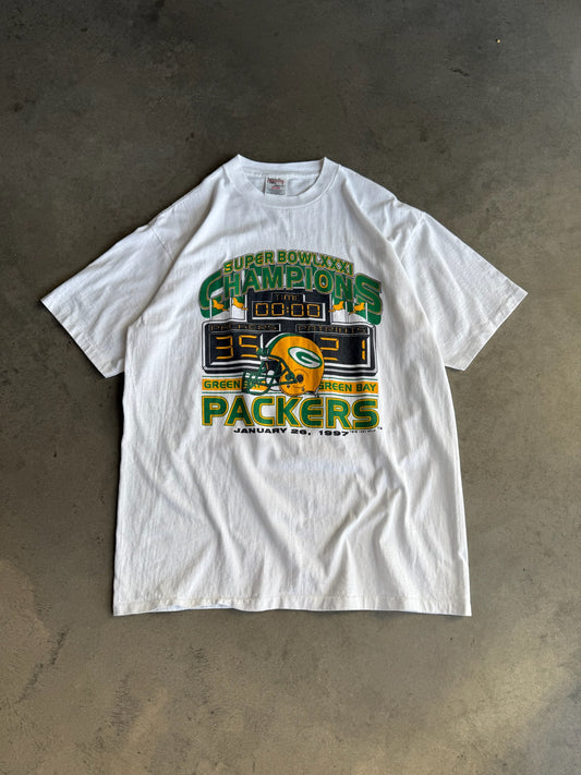 (XL) 1997 Green Bay Packers Super Bowl Tee