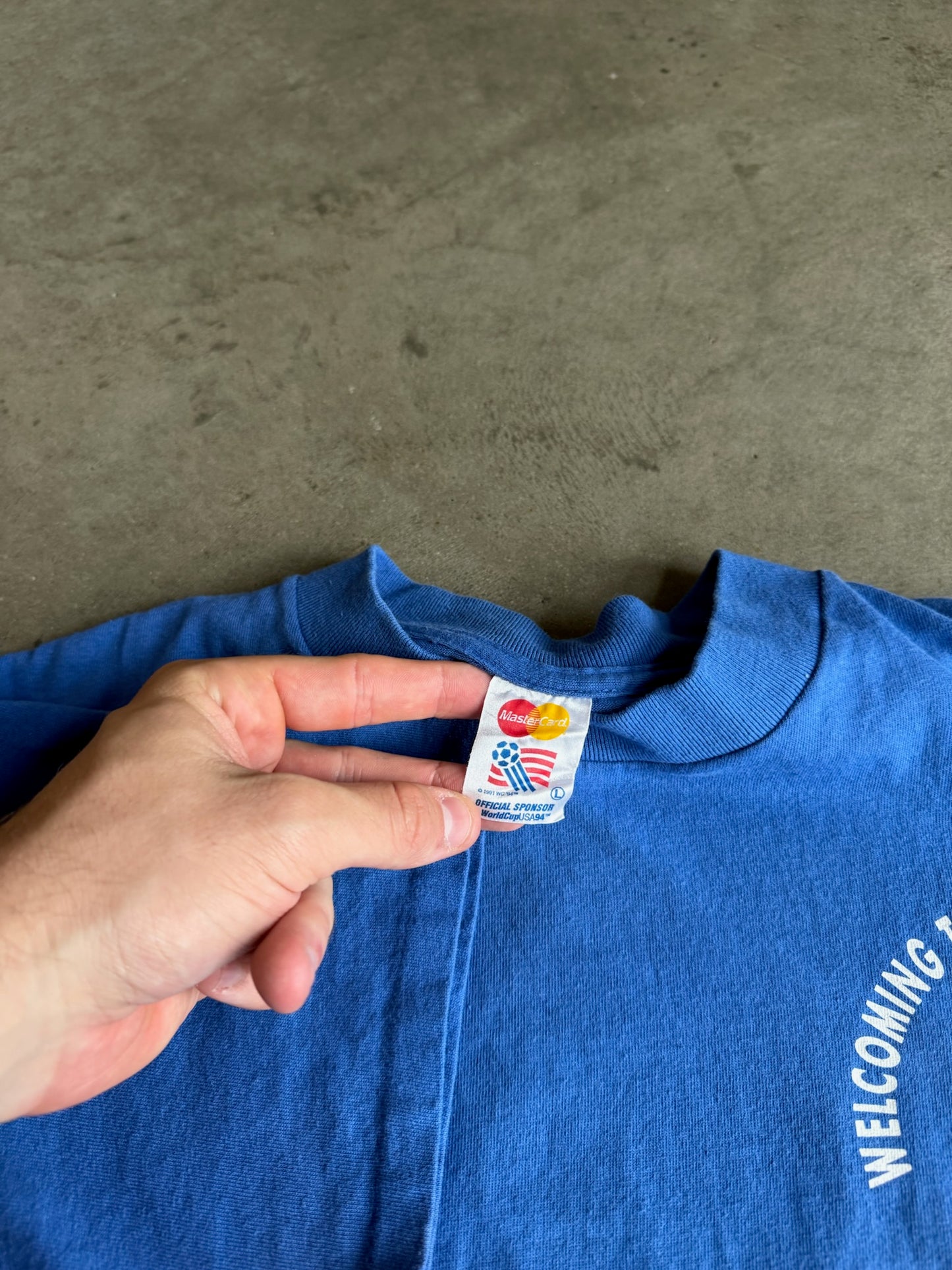 (L) 1994 Master Card World Cup Tee