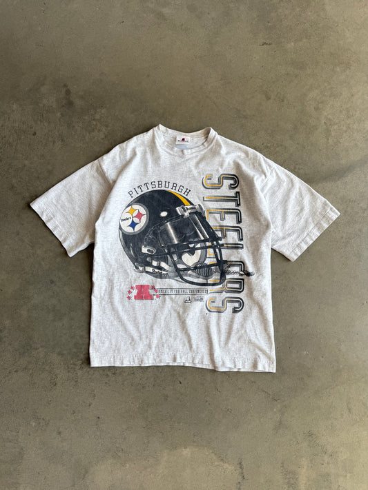 (L) Pittsburgh Steelers Big Helmet Tee