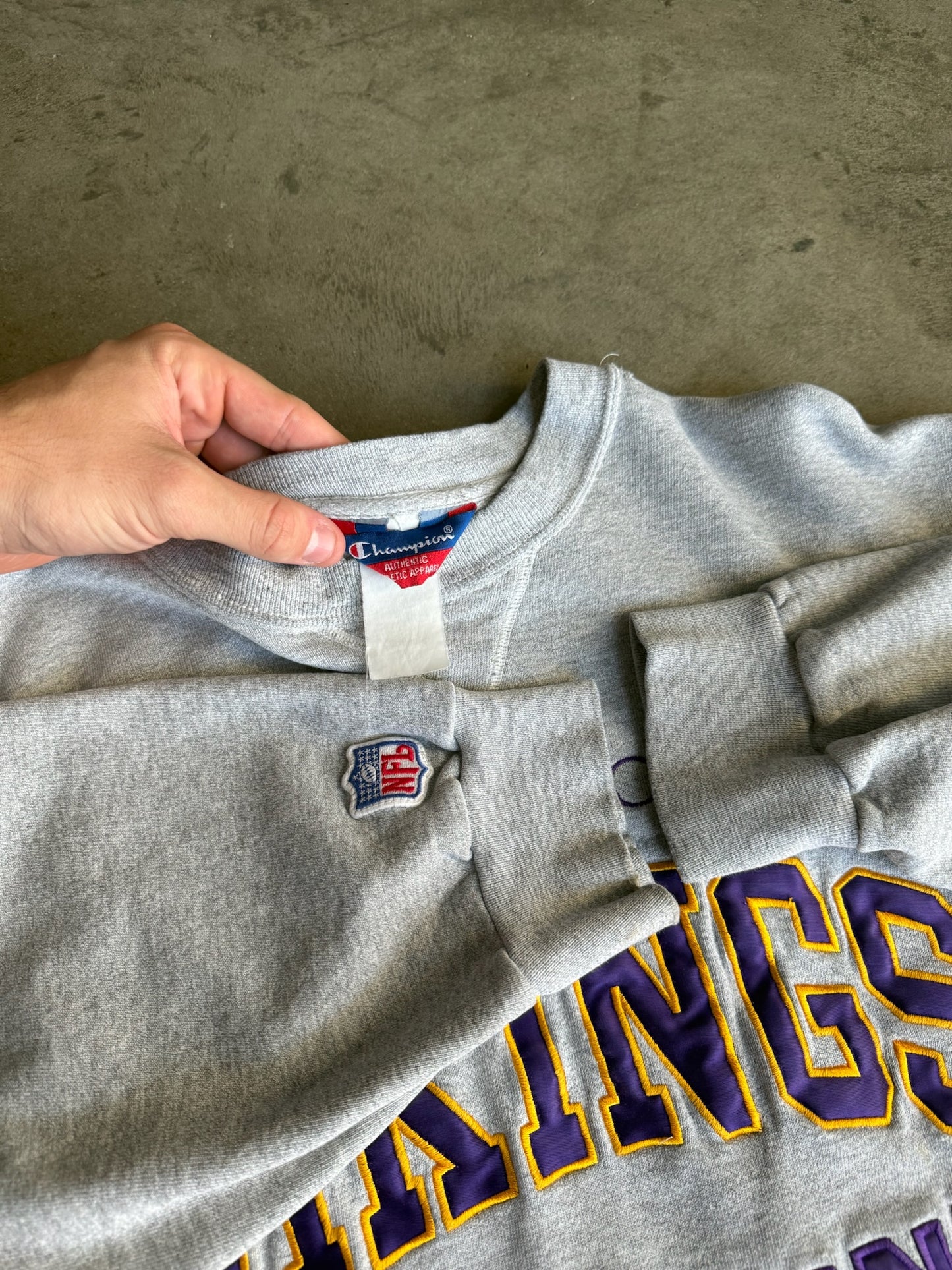 (XL) Minnesota Vikings Champion Crew