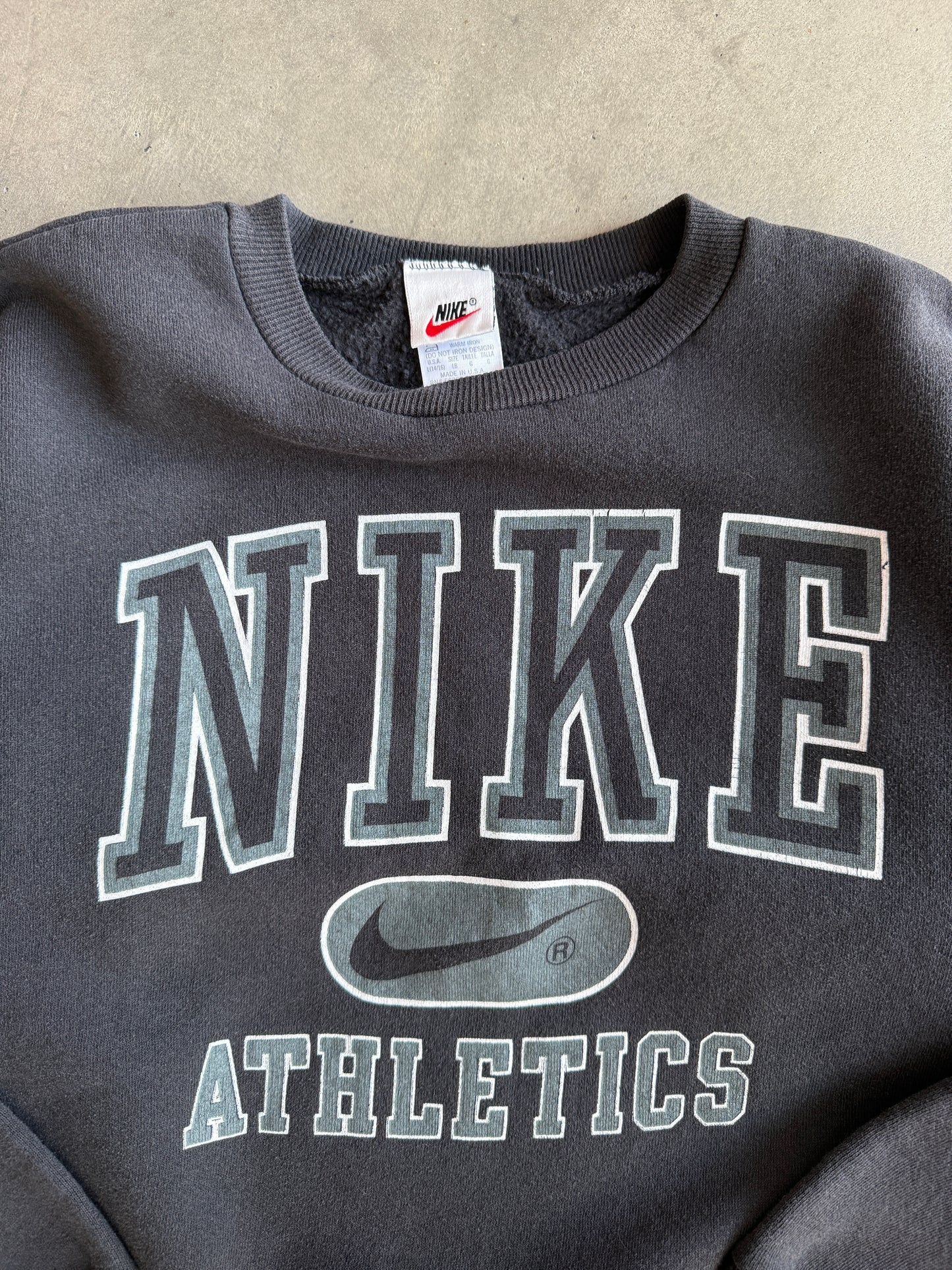 (XS) Nike Athletics Spellout Crew