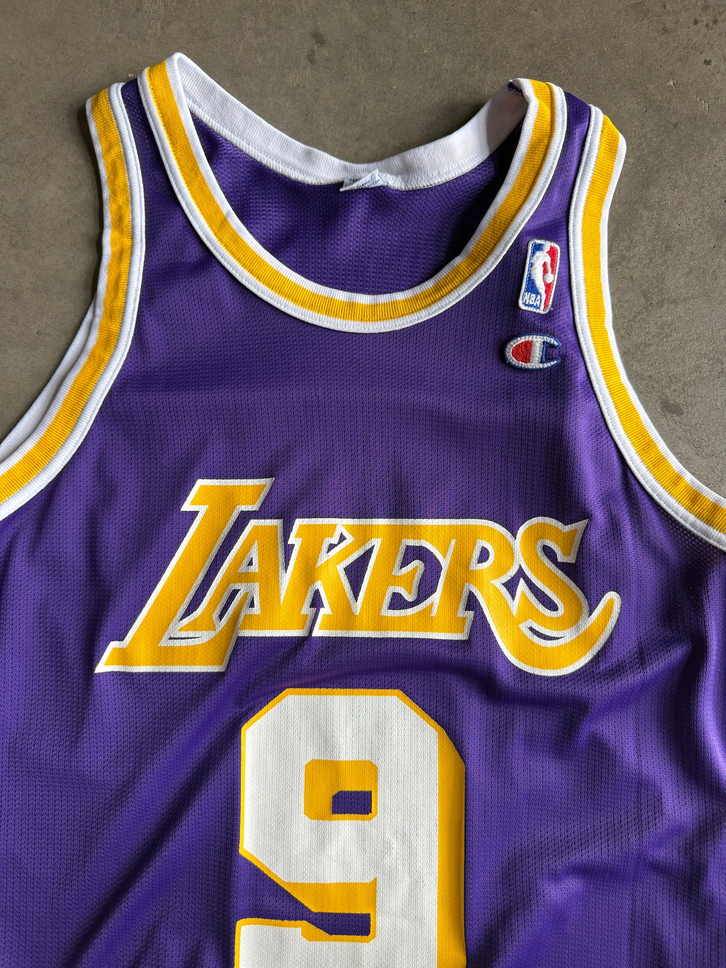 (M) Lakers Van Exel Jersey