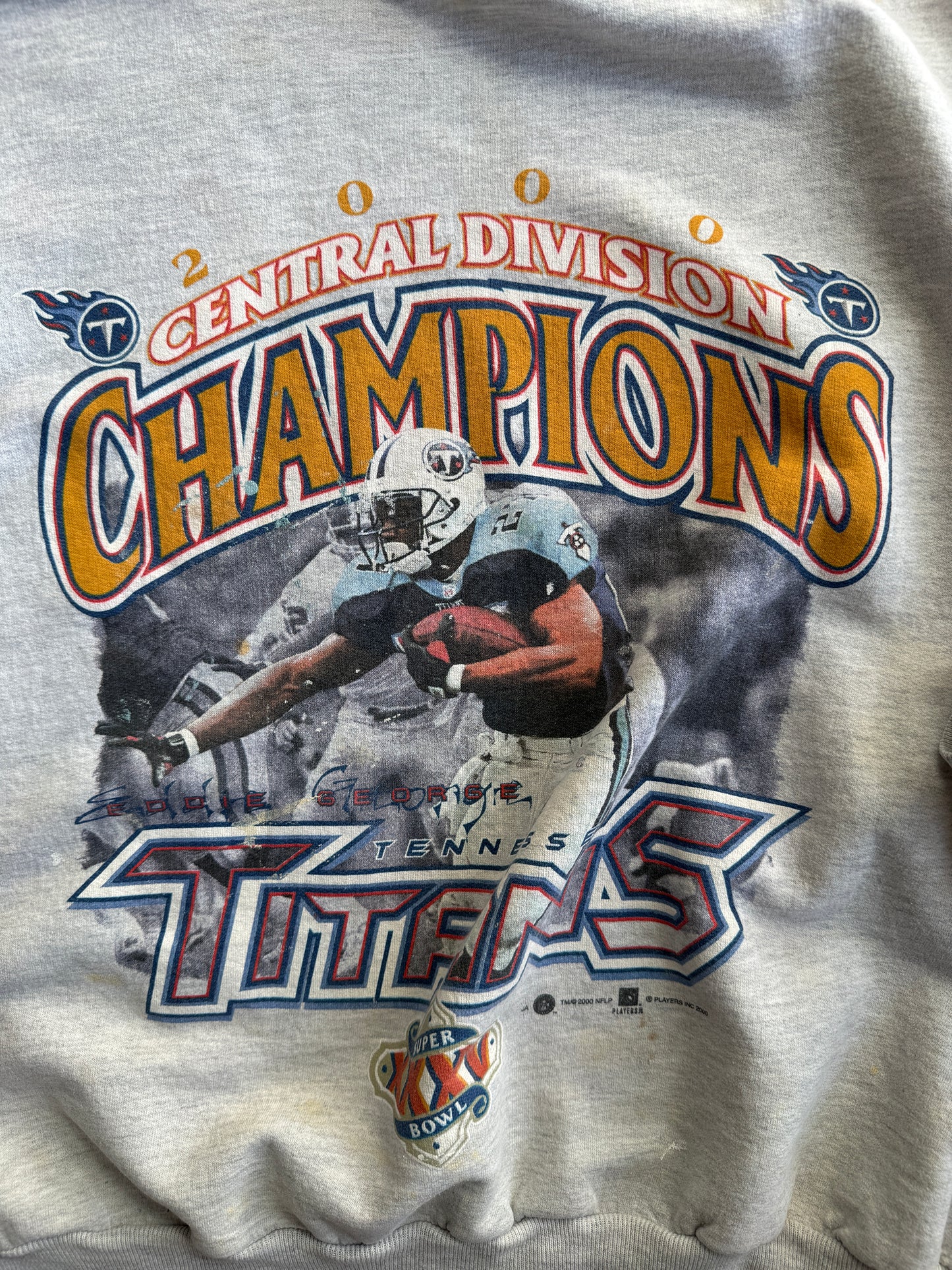 (XL) Tennessee Titans Eddie George Crew