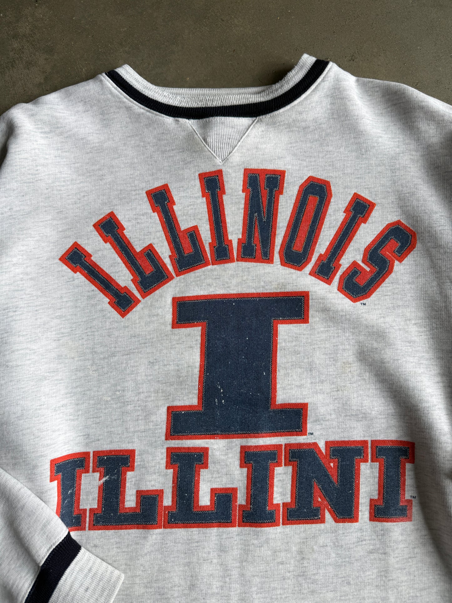 (XL) Illinois Illini Crew