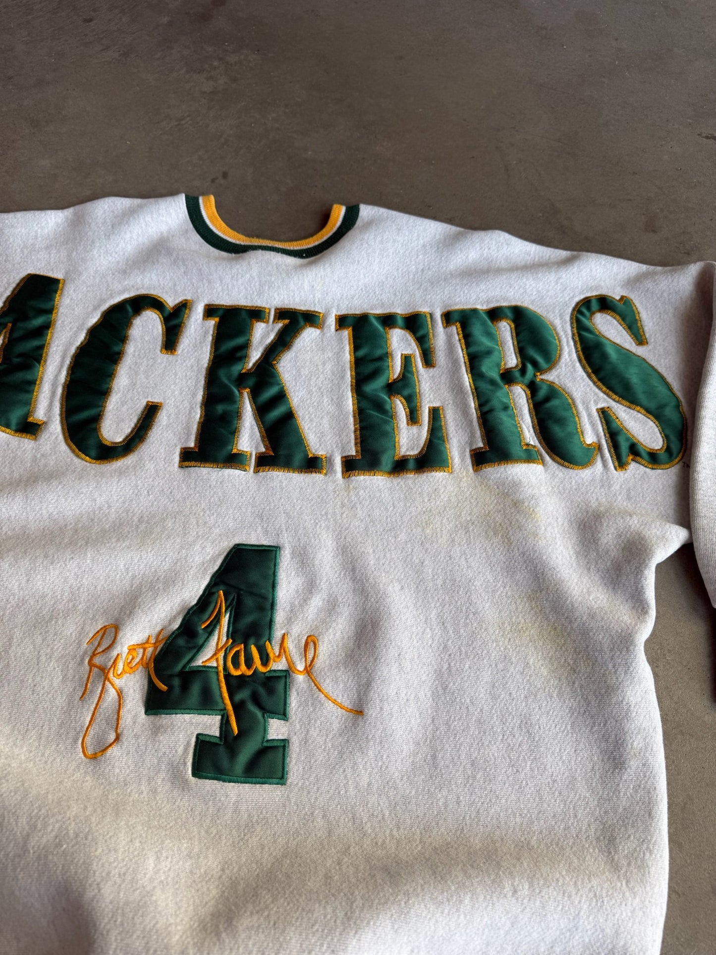(XL) Green Bay Packers Favre Crew