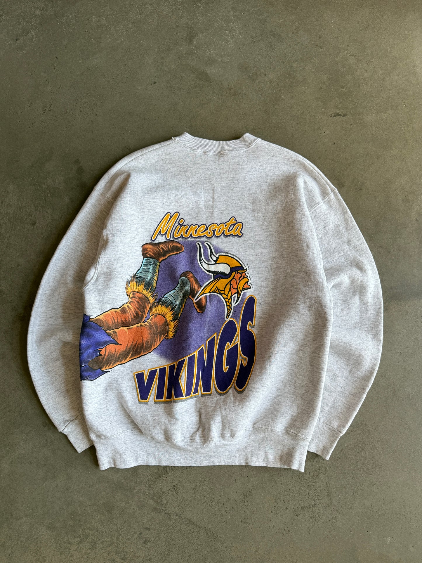 (XL) Minnesota Vikings Wrap Around Crew