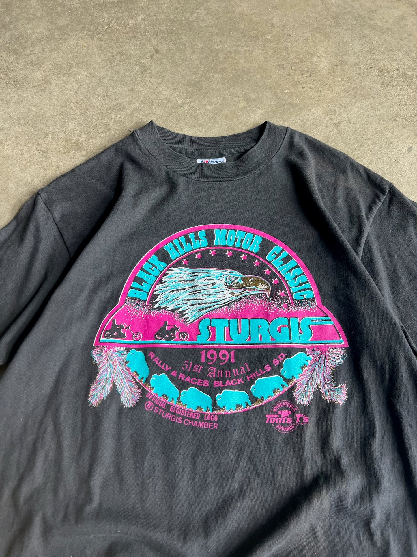 (XL) Sturgis 1991 Tee