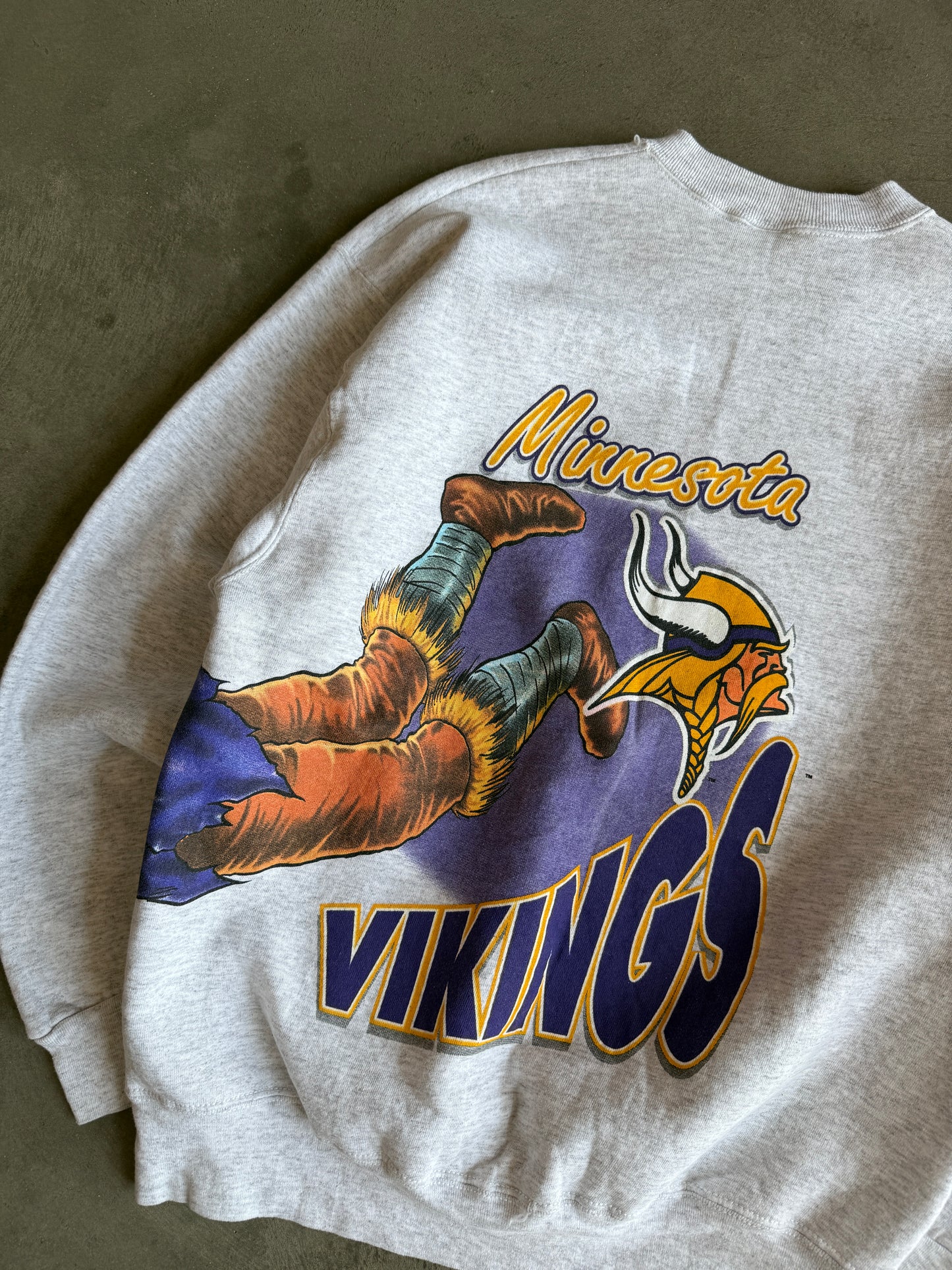 (XL) Minnesota Vikings Wrap Around Crew