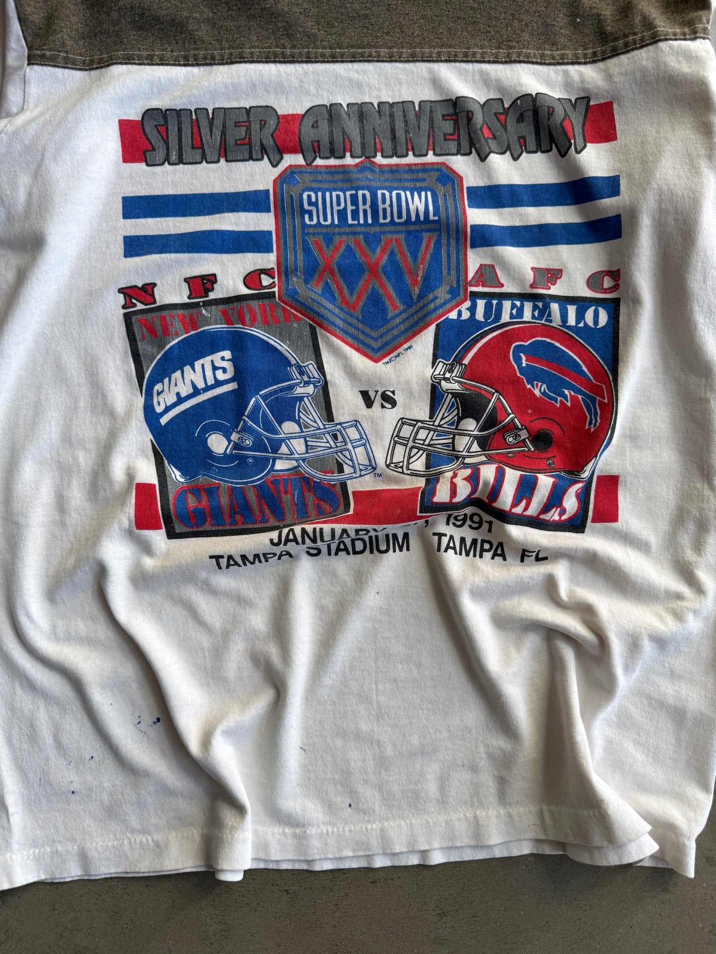(L) Super Bowl XXV Tee