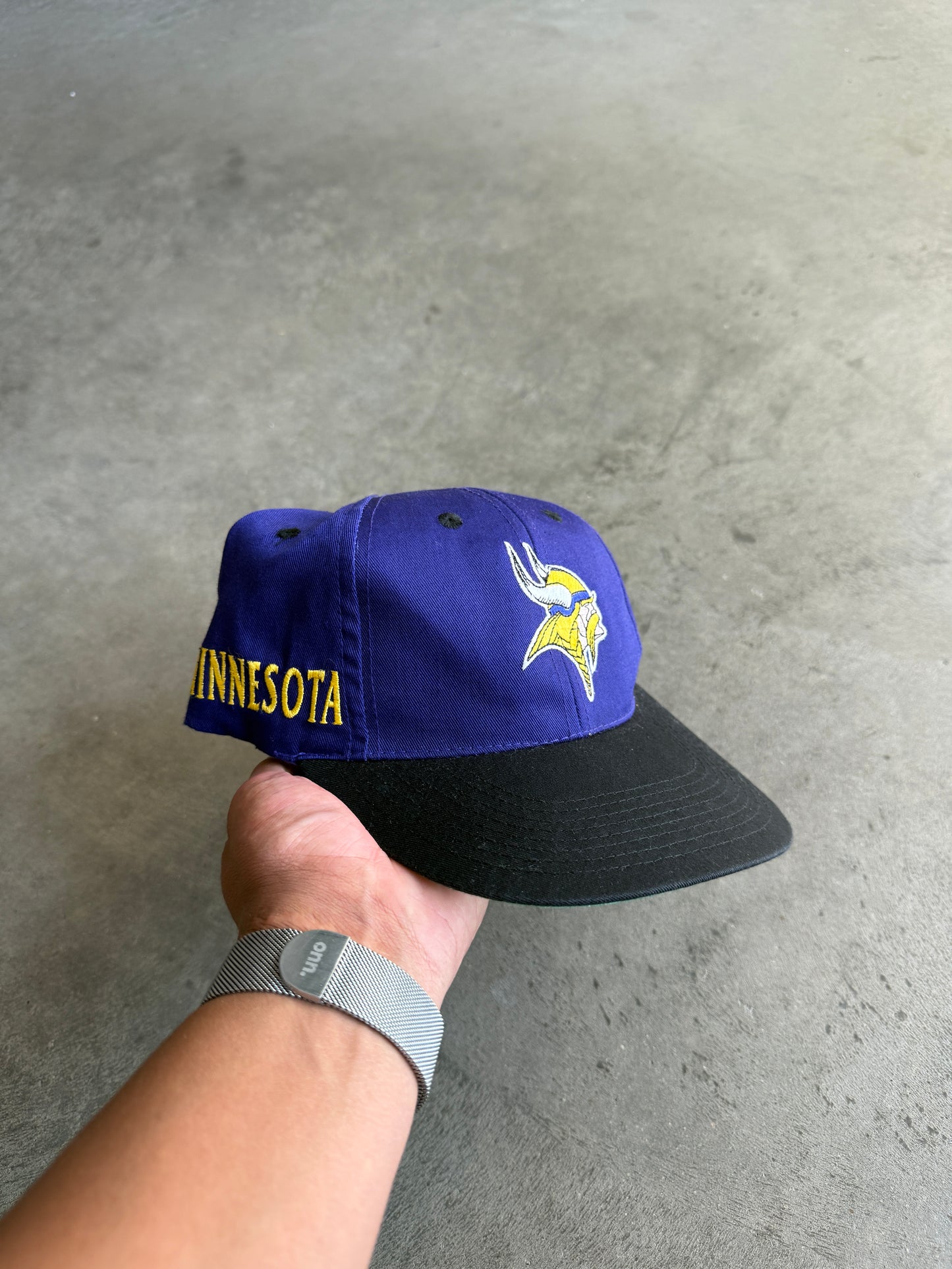 Minnesota Vikings Big Logo Snap Back Hat