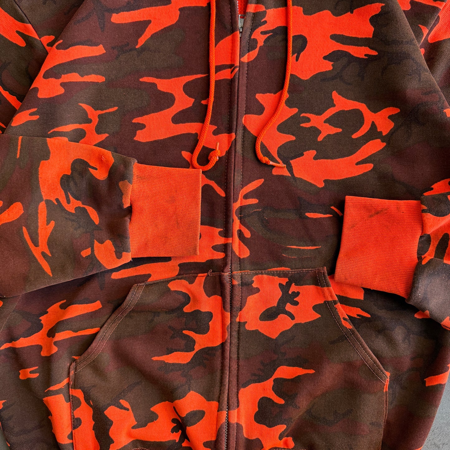 (L) Neon Camo Hoodie
