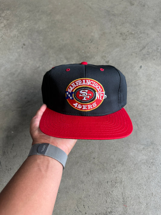 San Francisco 49ers Black Snap Back Hat