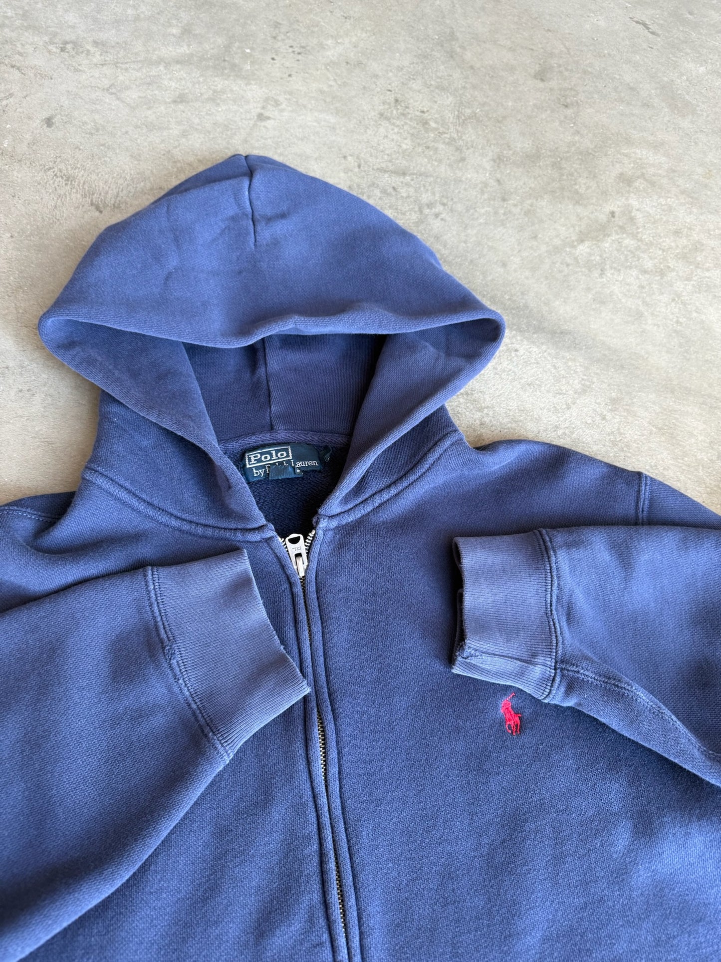 (L) Polo Ralph Lauren Zip Up Hoodie