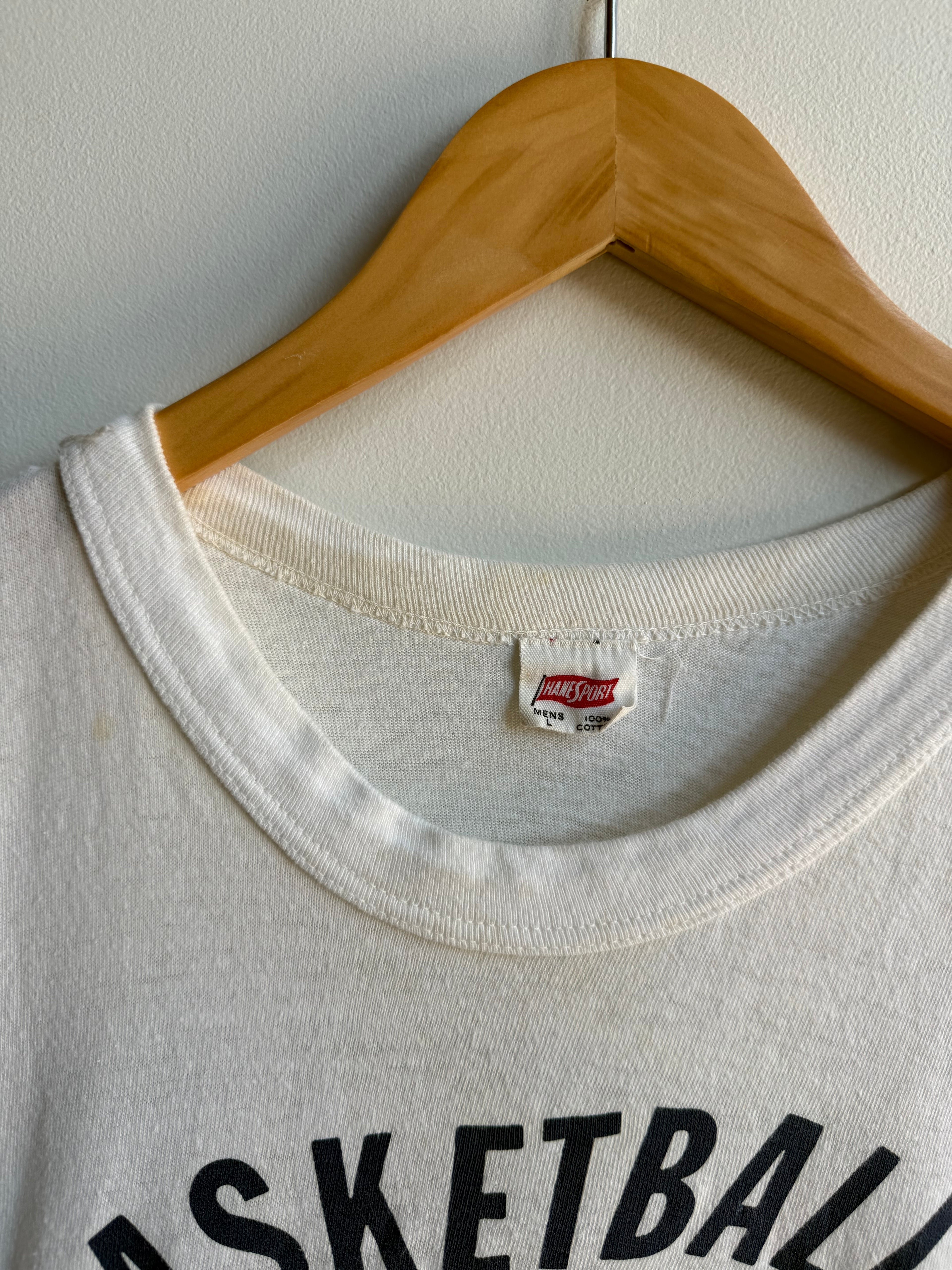 (M) 60s Basketball Tee