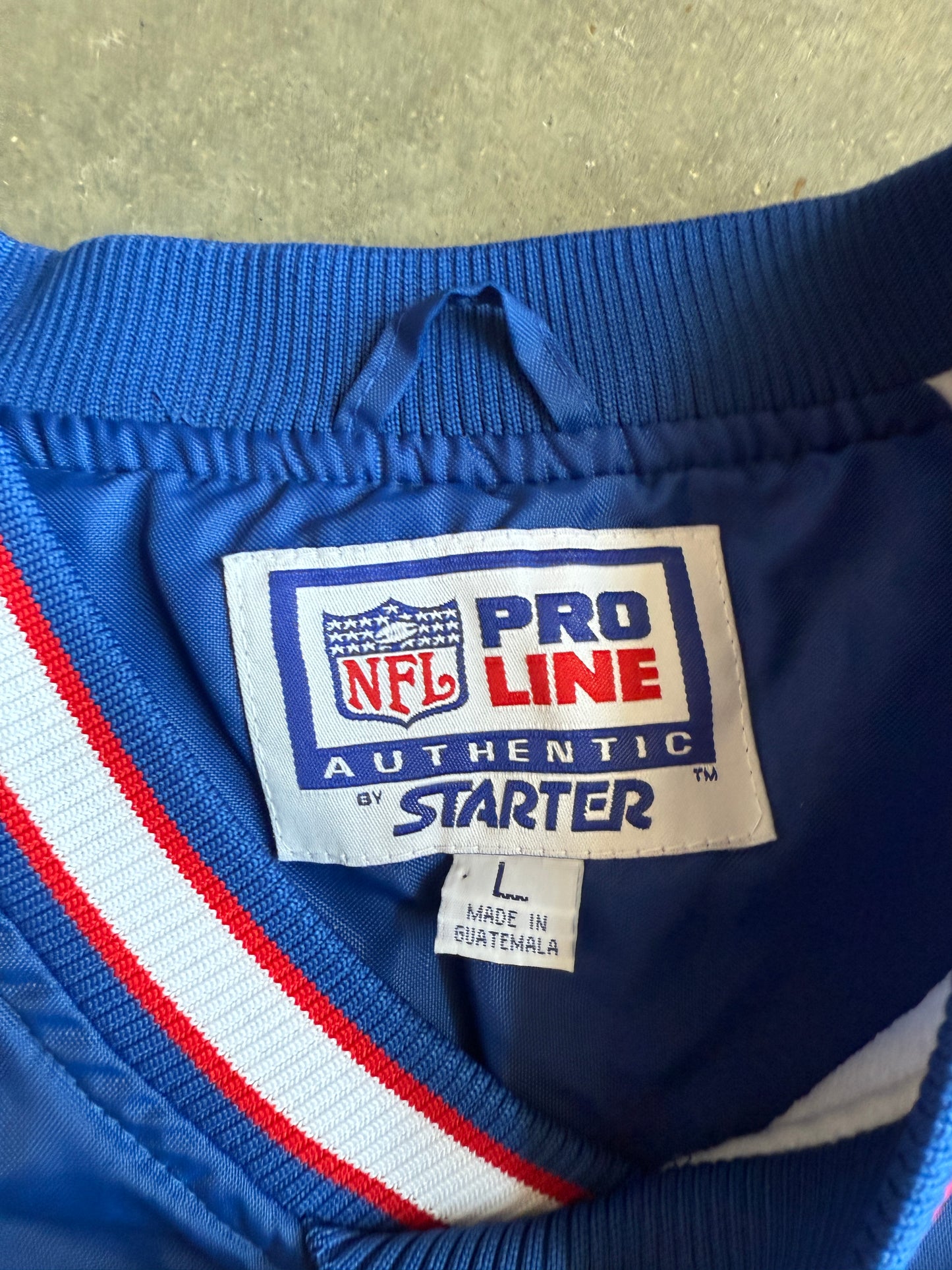 (L) New York Giants Starter Jacket