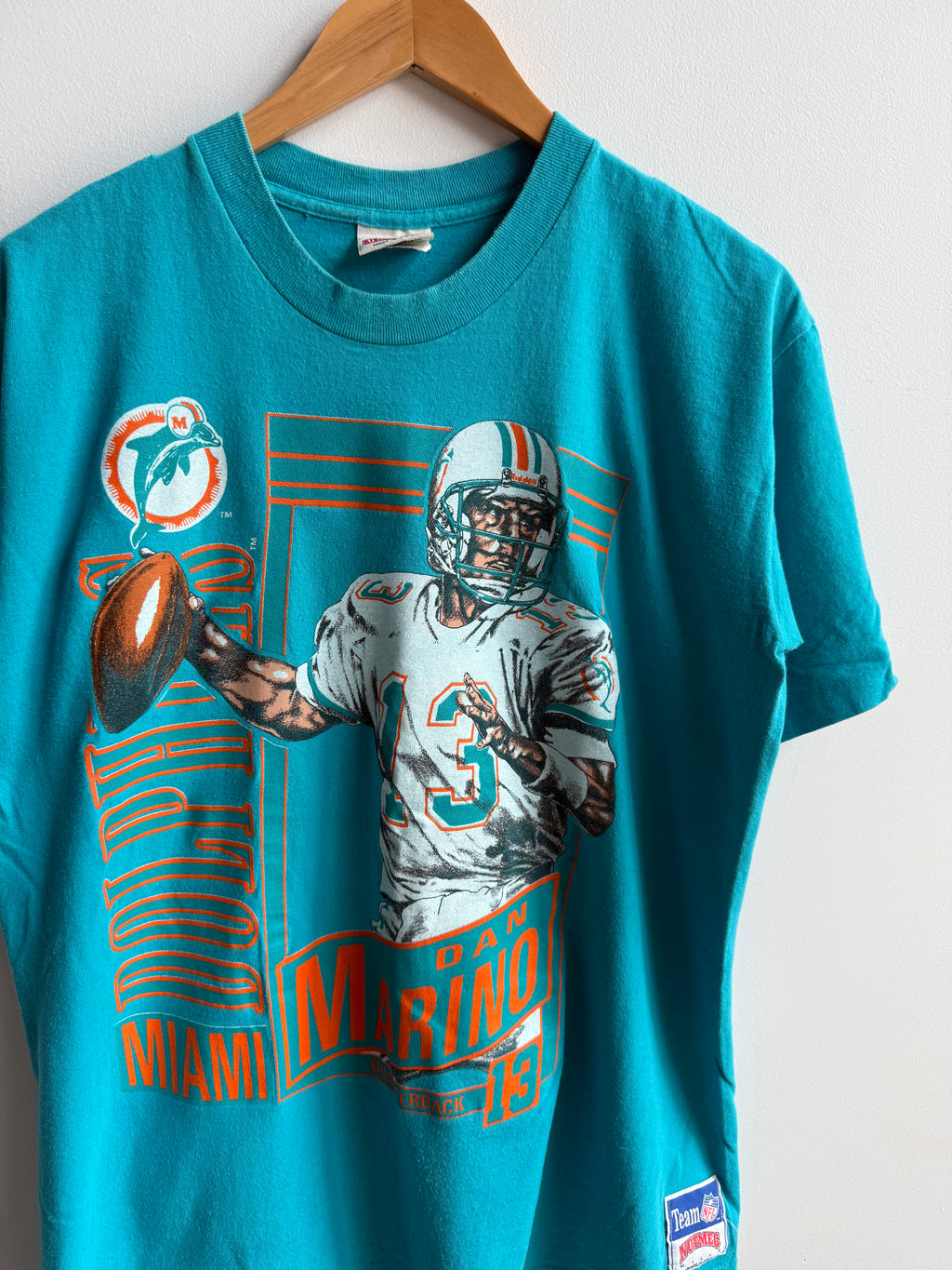 (L) Dan Marino Dolphins Tee
