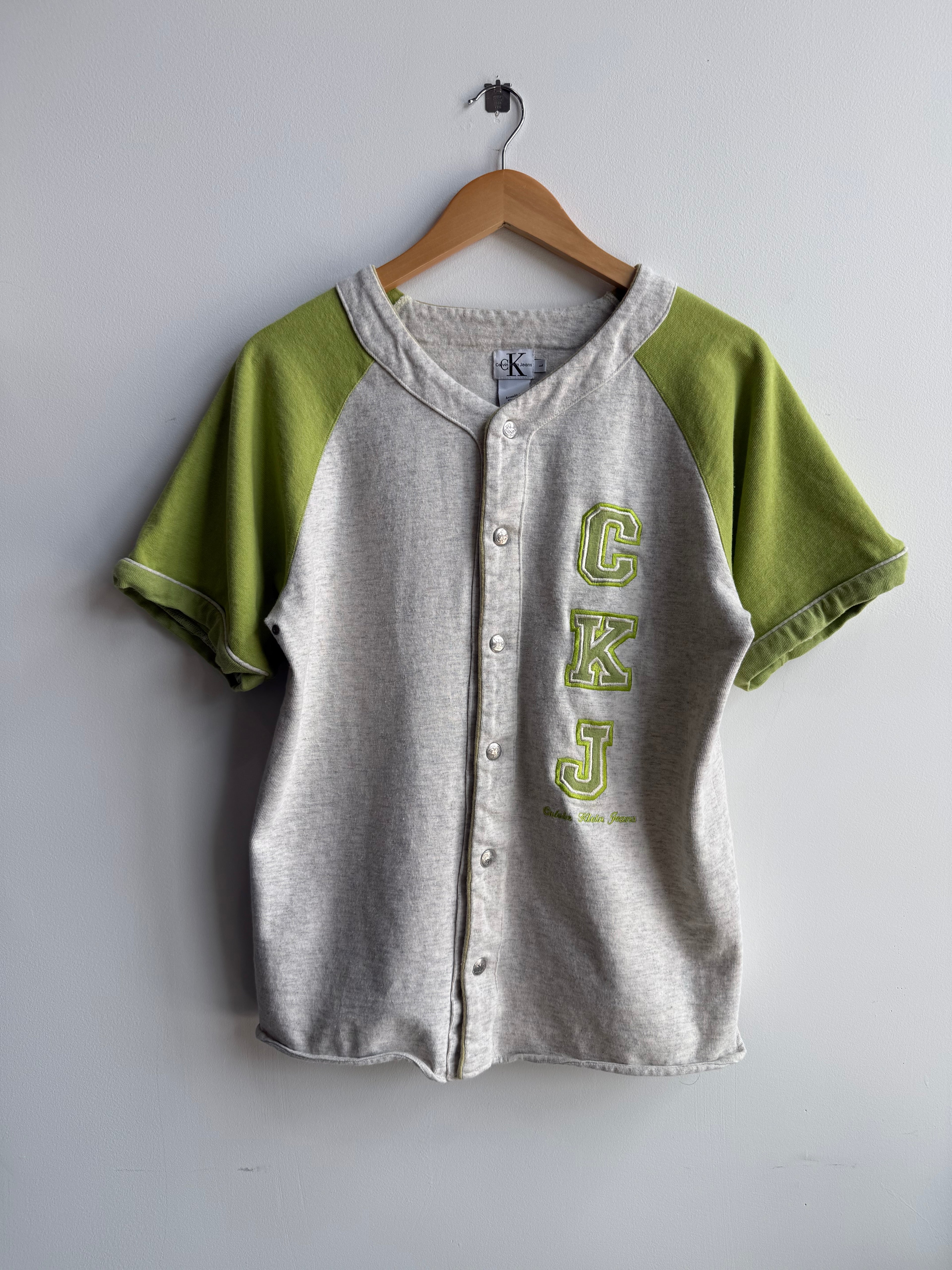 (M) Calvin Klein Jeans Baseball Jersey