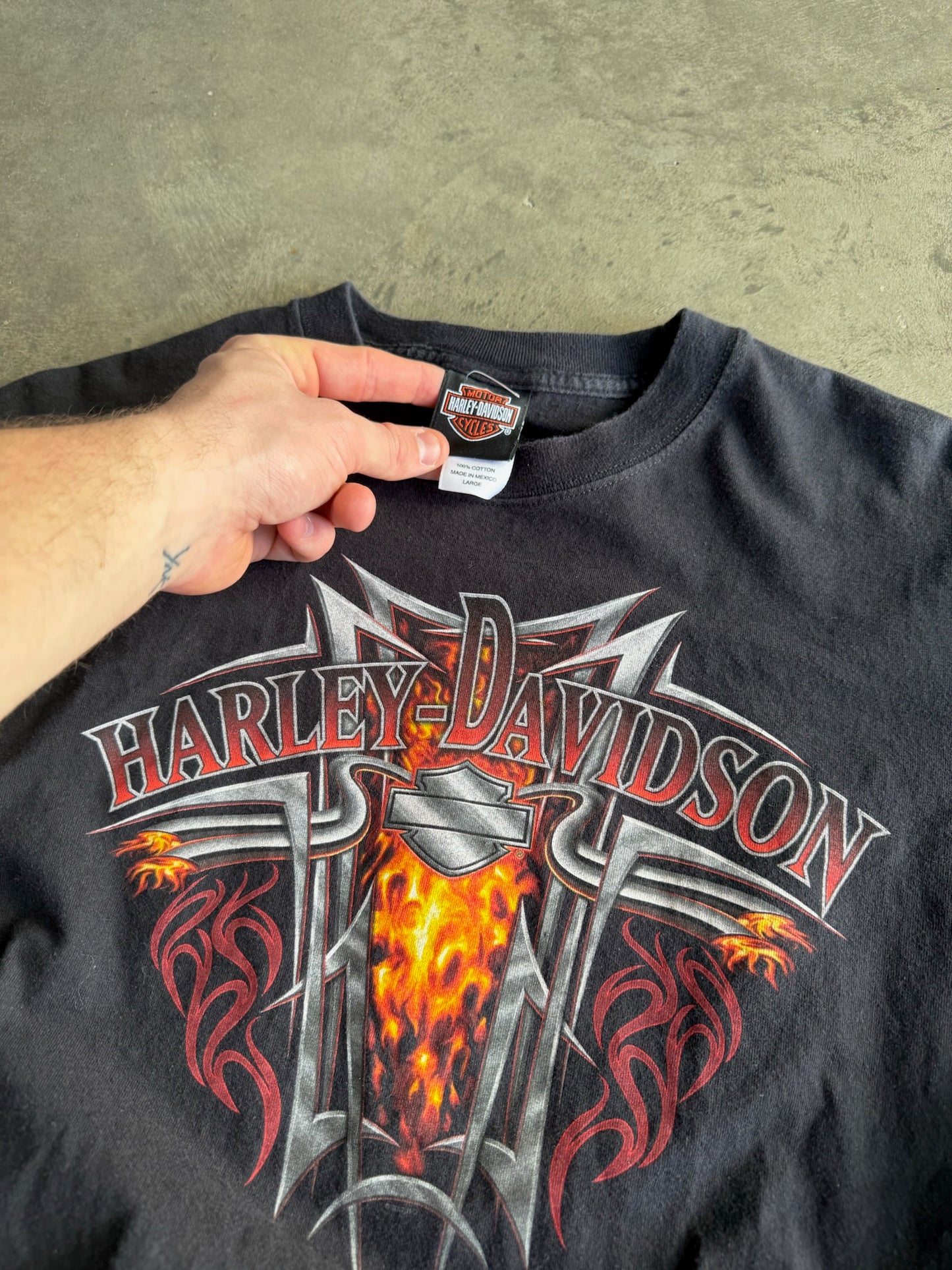 (L) Harley Long Sleeve Tee