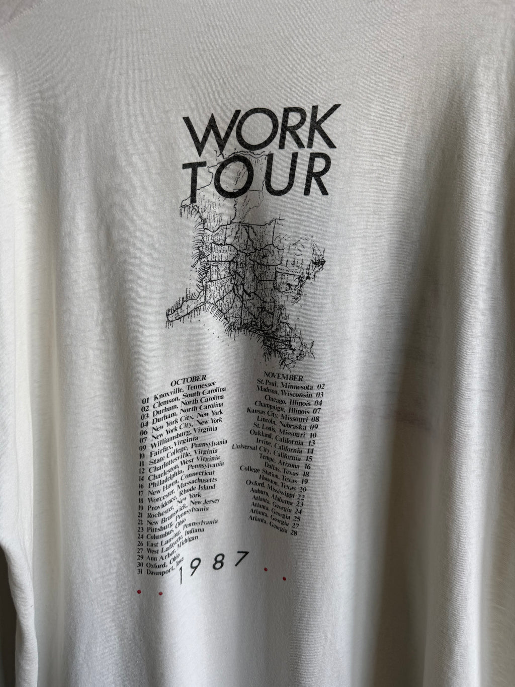 (XXL) REM Work Tour Tee