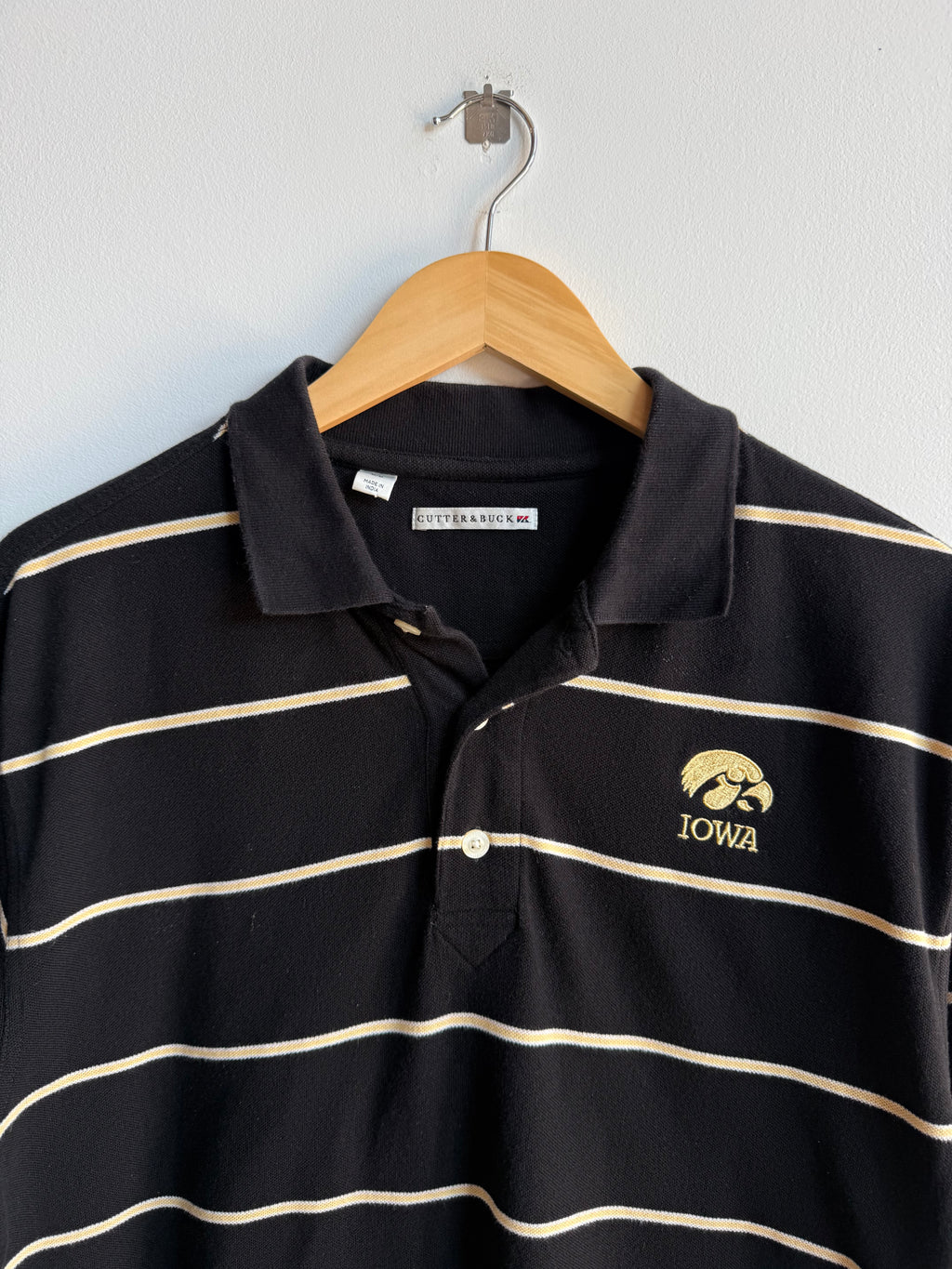 (L) Iowa Hawkeyes Polo Shirt