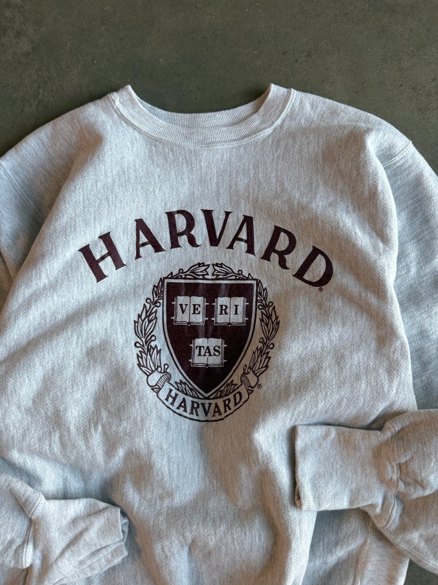 (XL) Harvard Champion Reverse Weave Crewneck