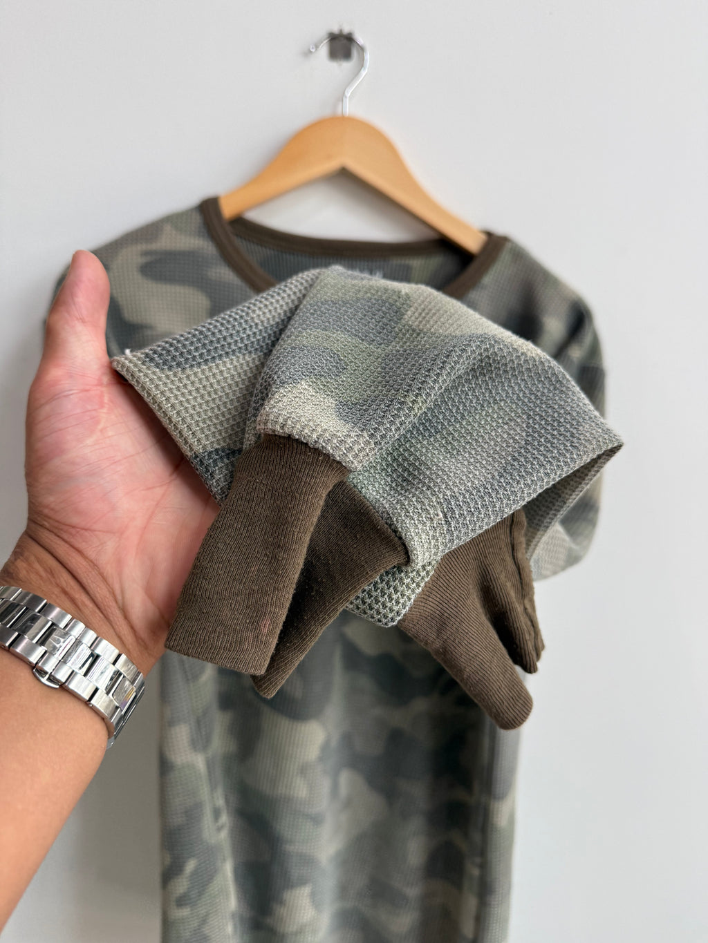 (L) Camo Thermal Tee