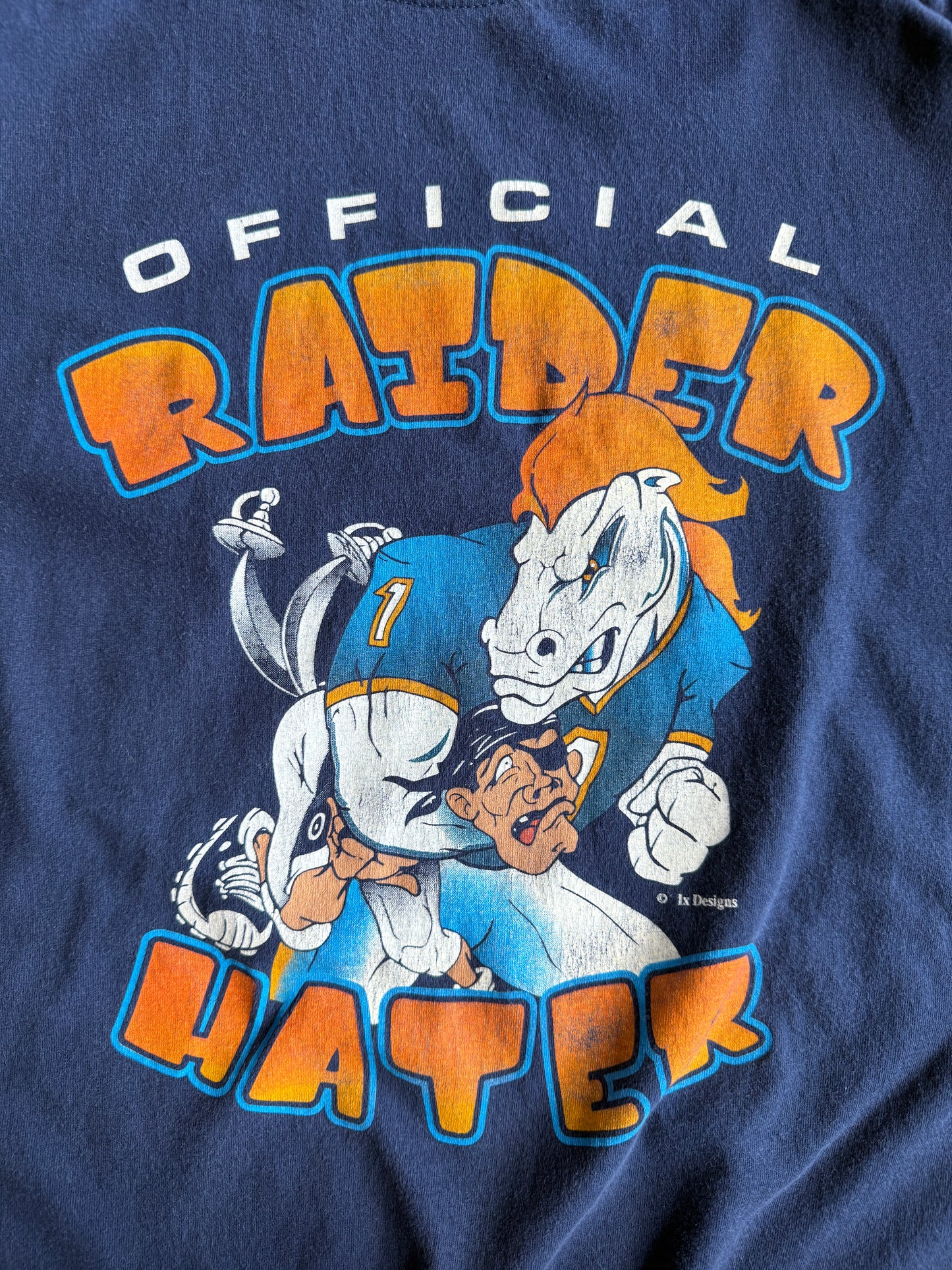 (XL) Denver Broncos Raider Hater Tee