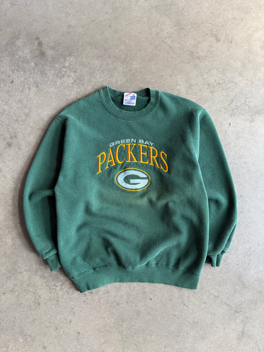 (M) Green Bay Packers Embroidered Crew