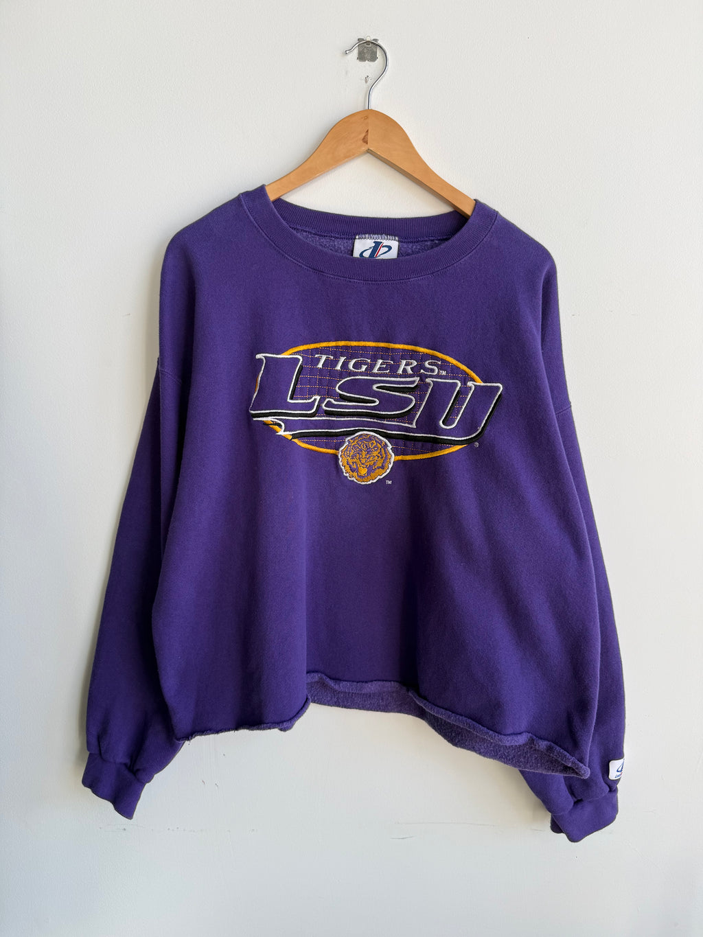 (L) LSU Tigers Cropped Crew