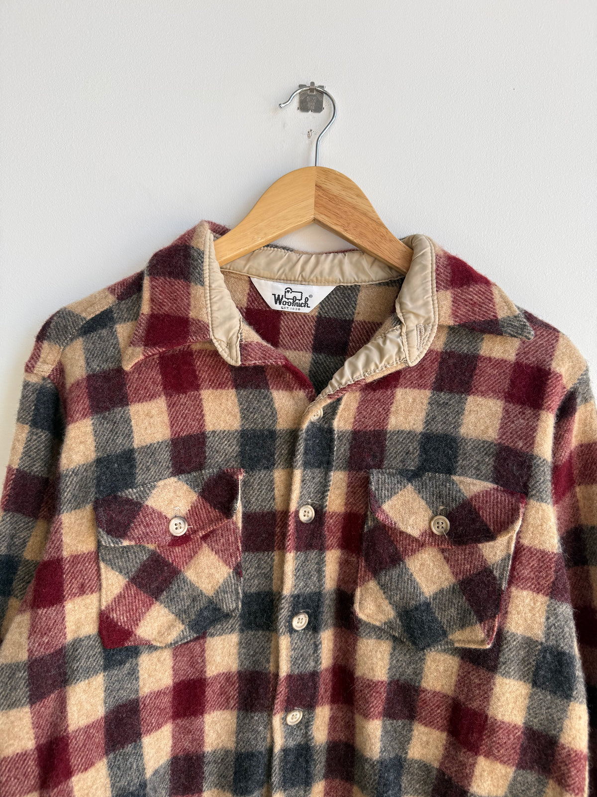 (M) Woolrich Wool Flannel Shirt
