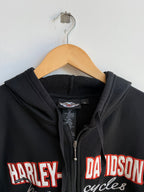 (XL) Ladies Harley Davidson Zip Up Hoodie