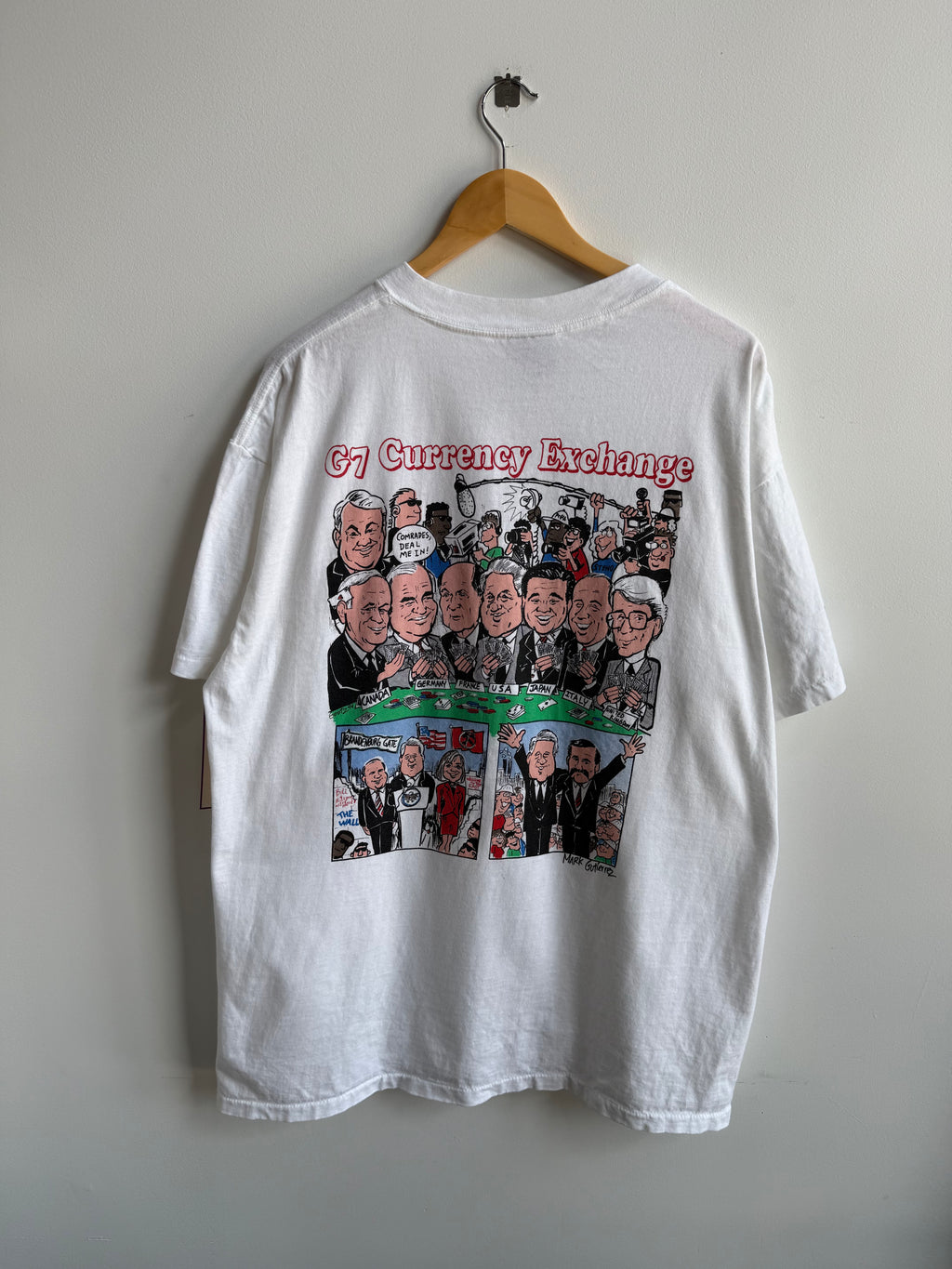 (XL) Bill Clinton Currency Exchange Tee