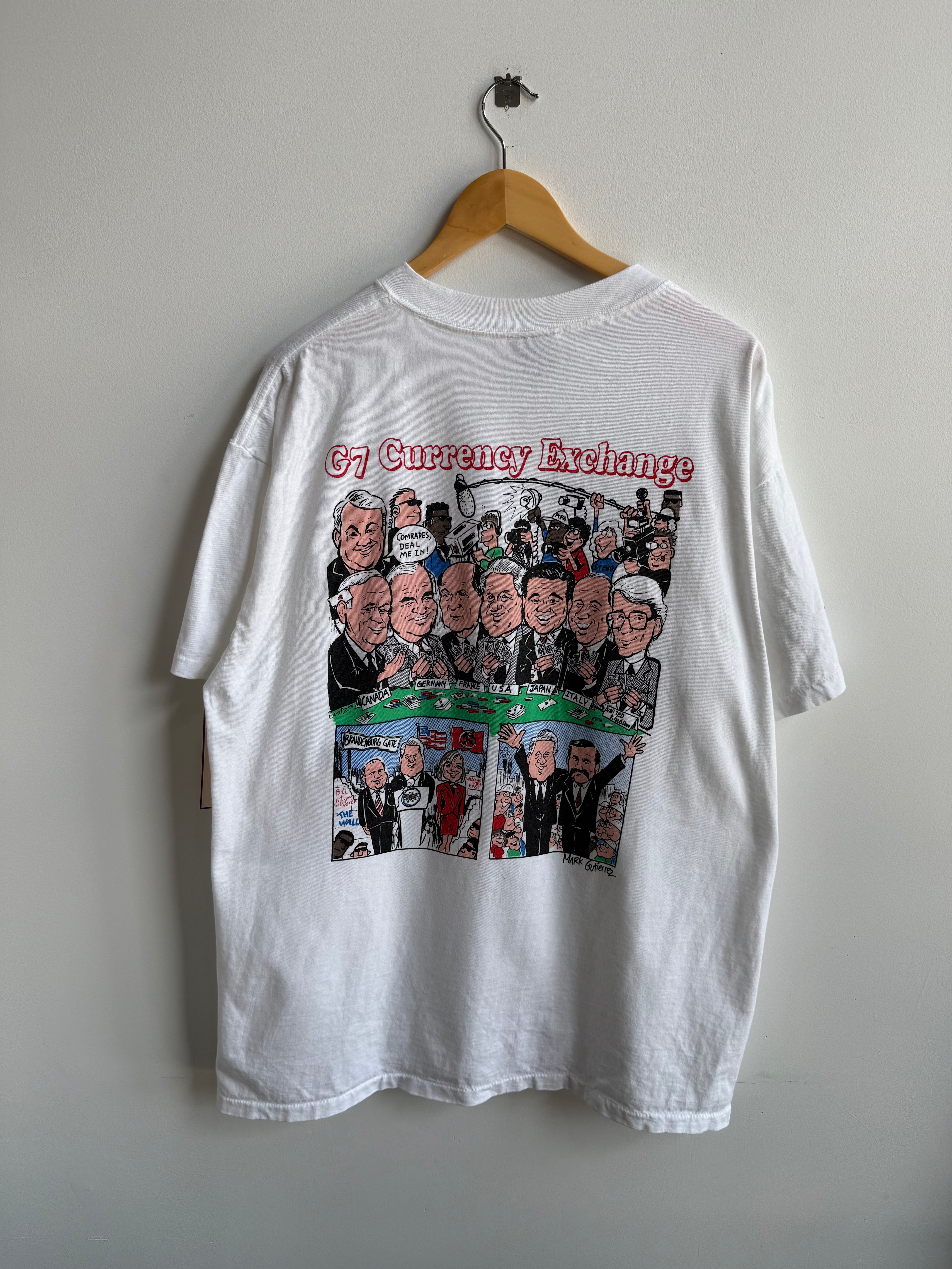 (XL) Bill Clinton Currency Exchange Tee
