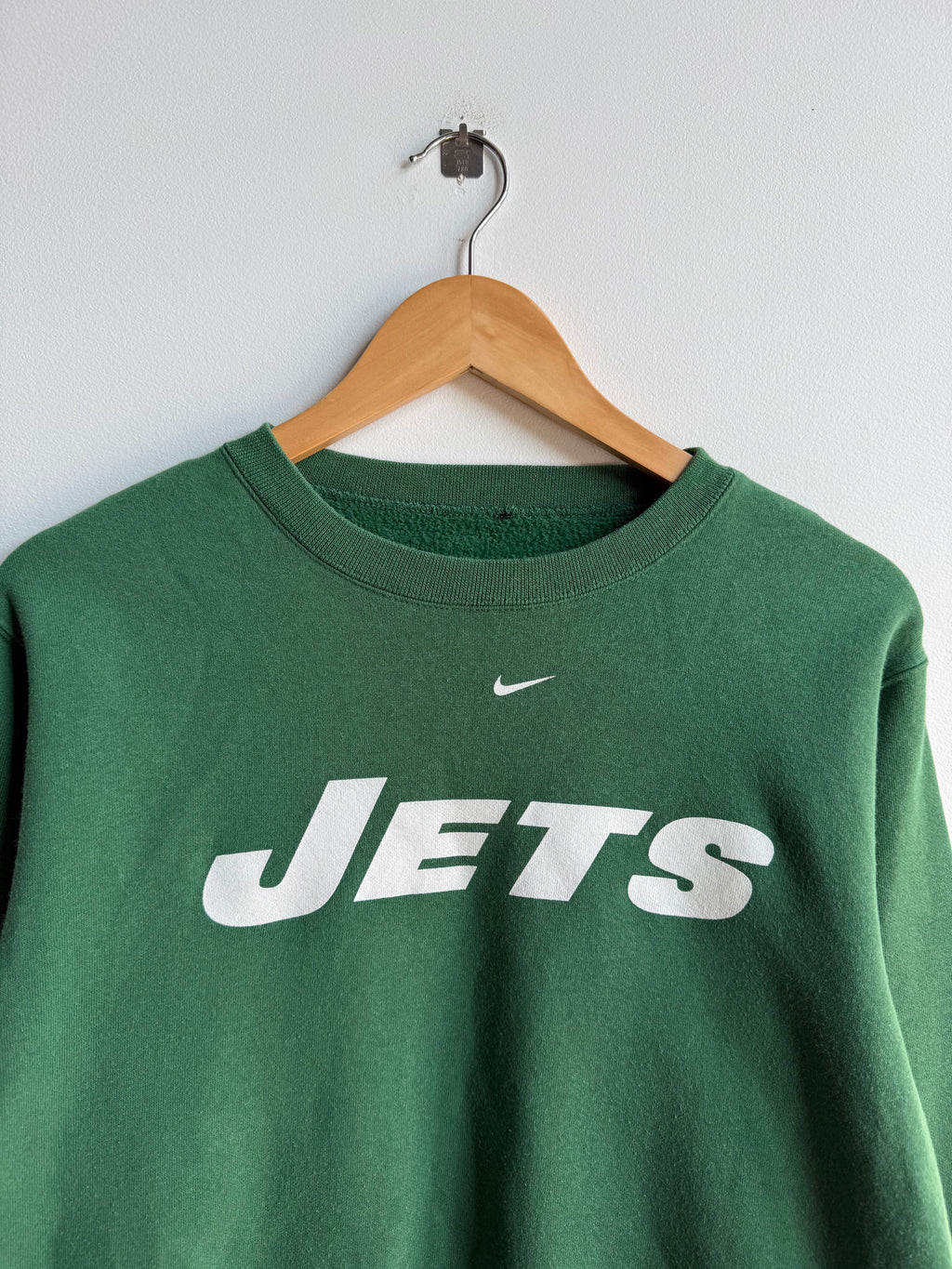 (M) New York Jets Nike Crew
