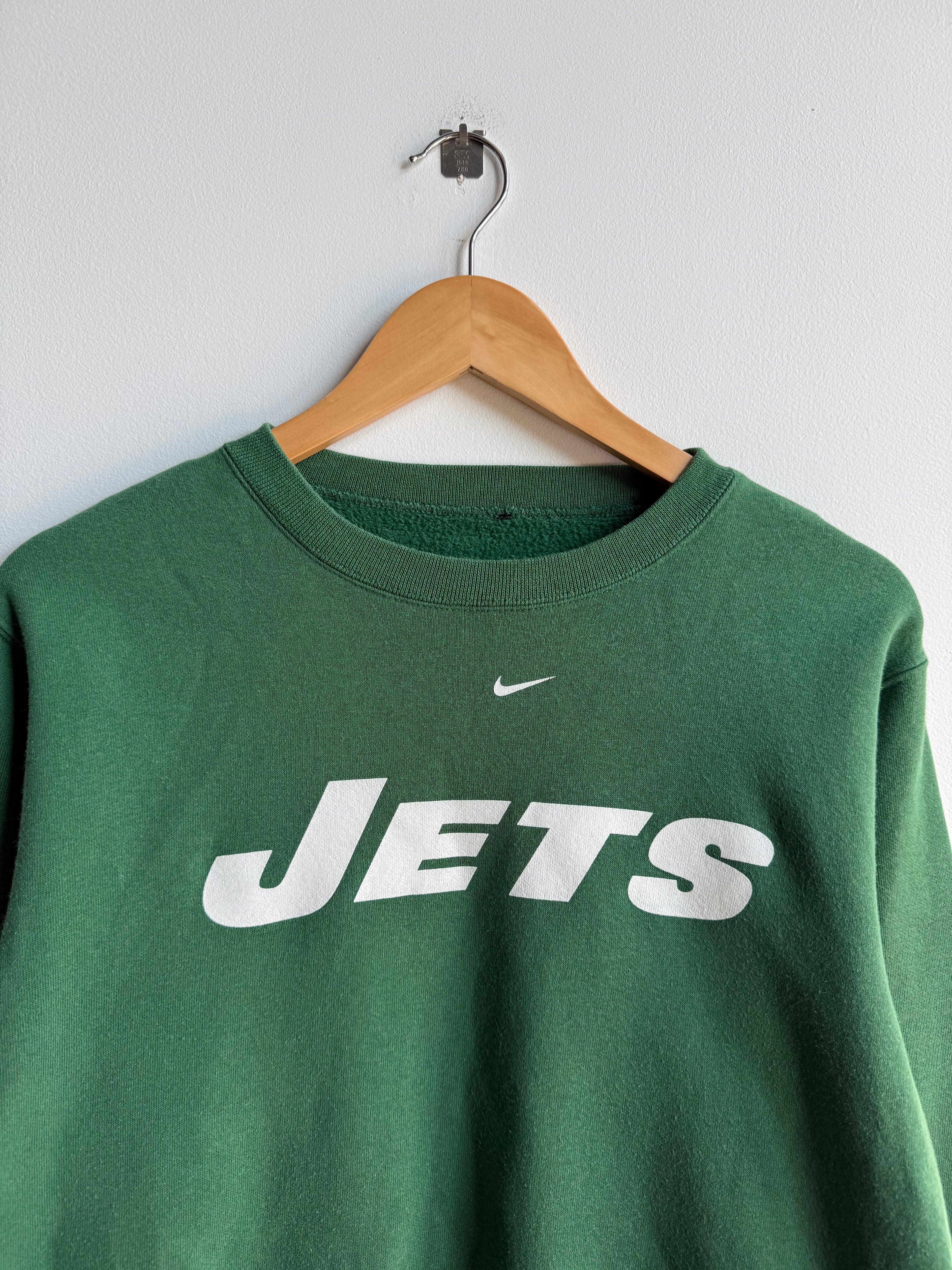 (M) New York Jets Nike Crew