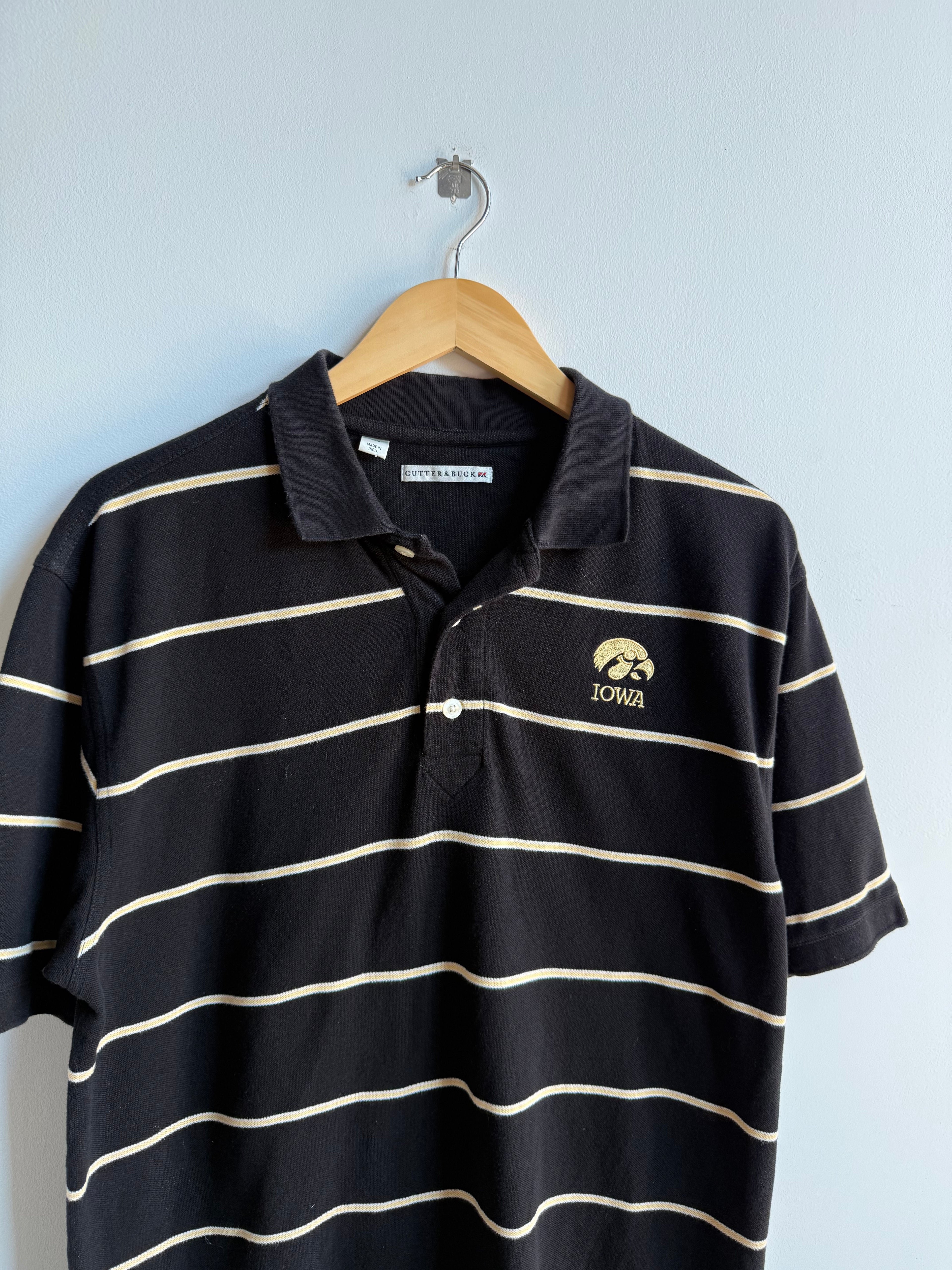 (L) Iowa Hawkeyes Polo Shirt