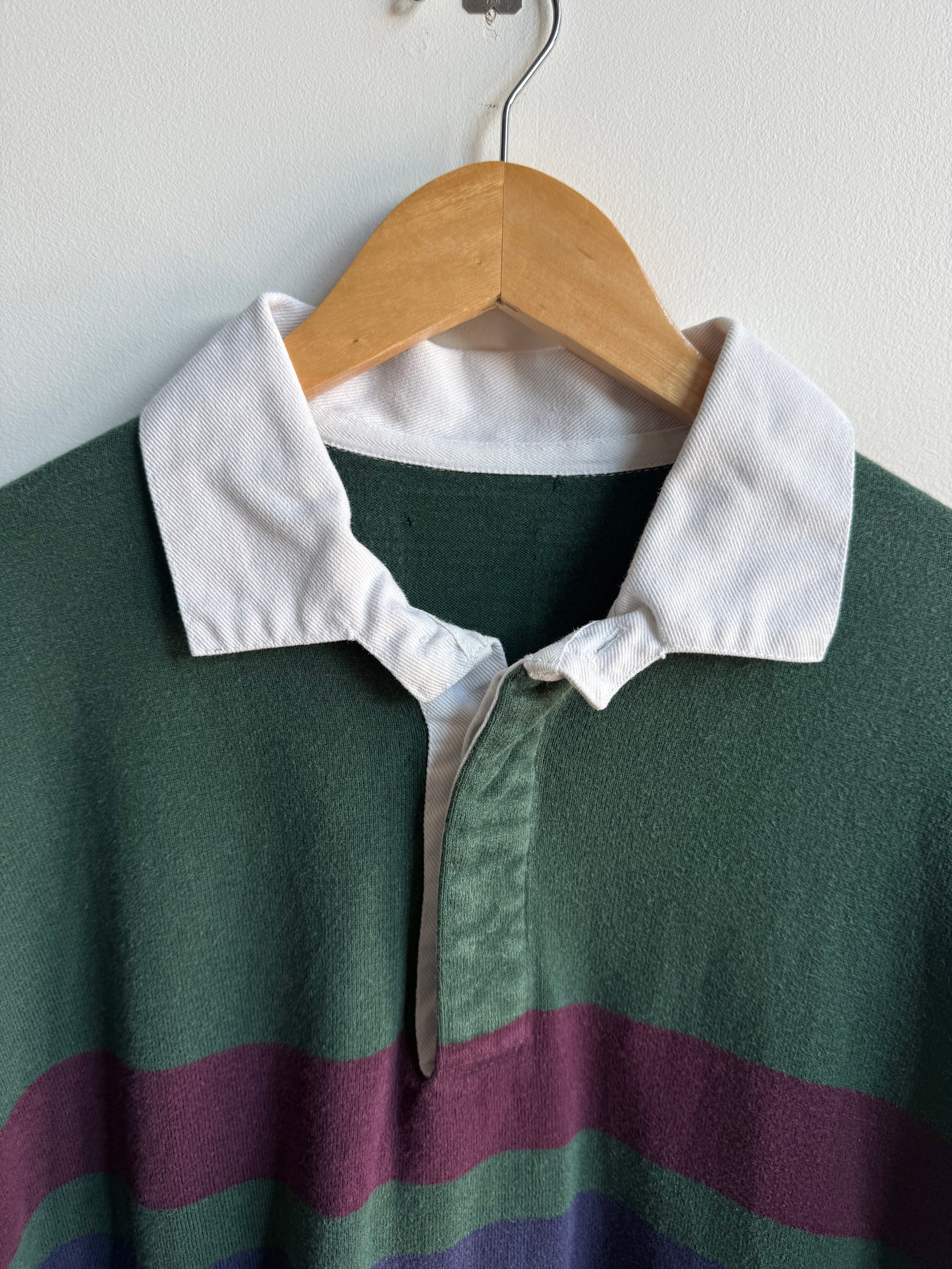 (XL) Stripped Rugby Shirt