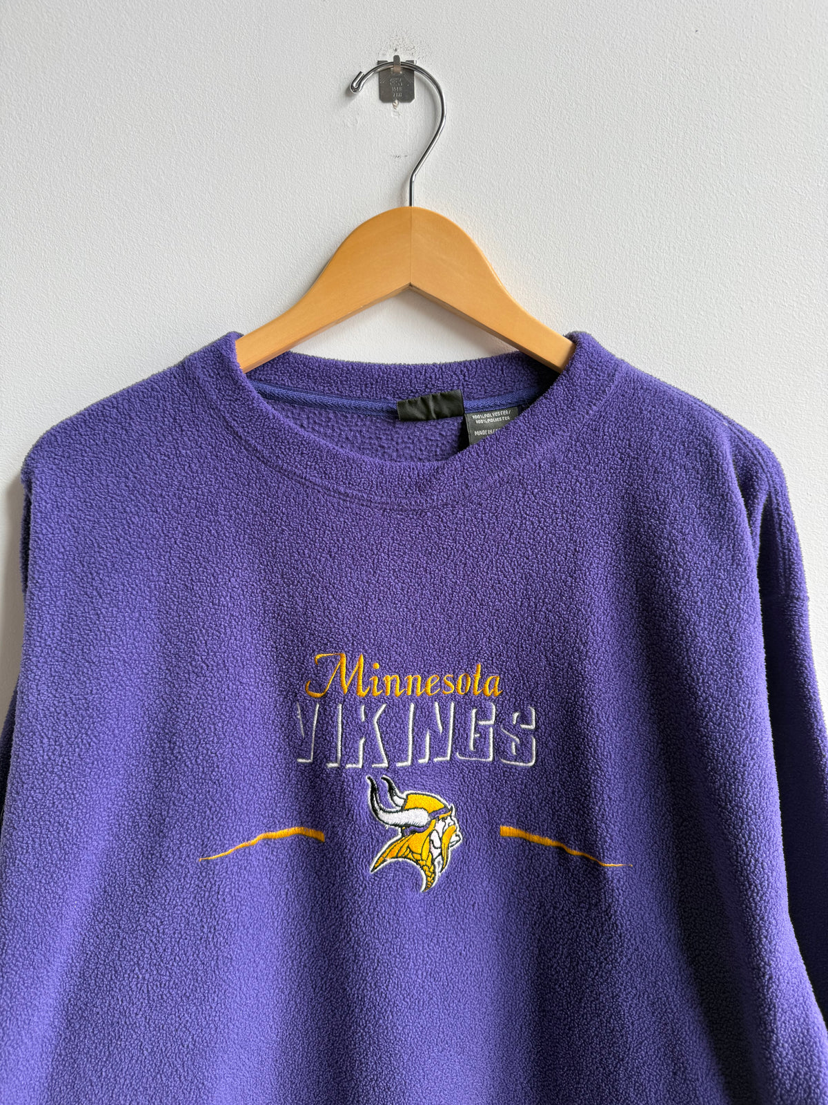 (XL) Minnesota Vikings Fleece Crew