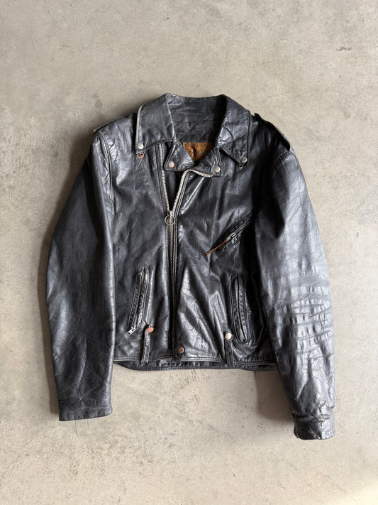 (L) 60s Leather Jacket