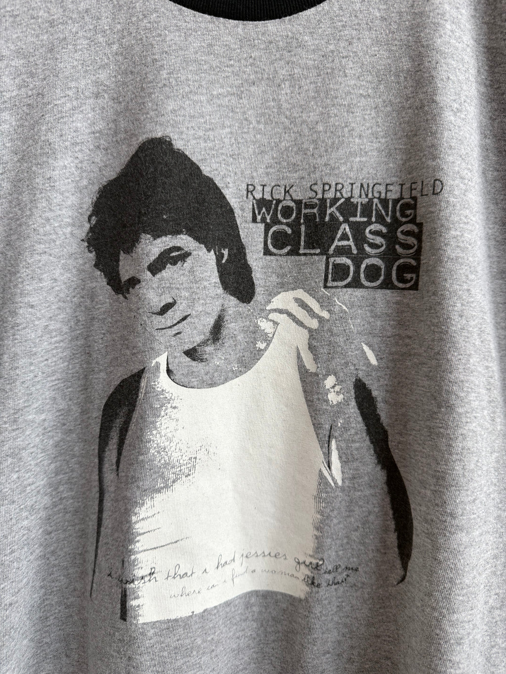 (XL) Rick Springfield Tee