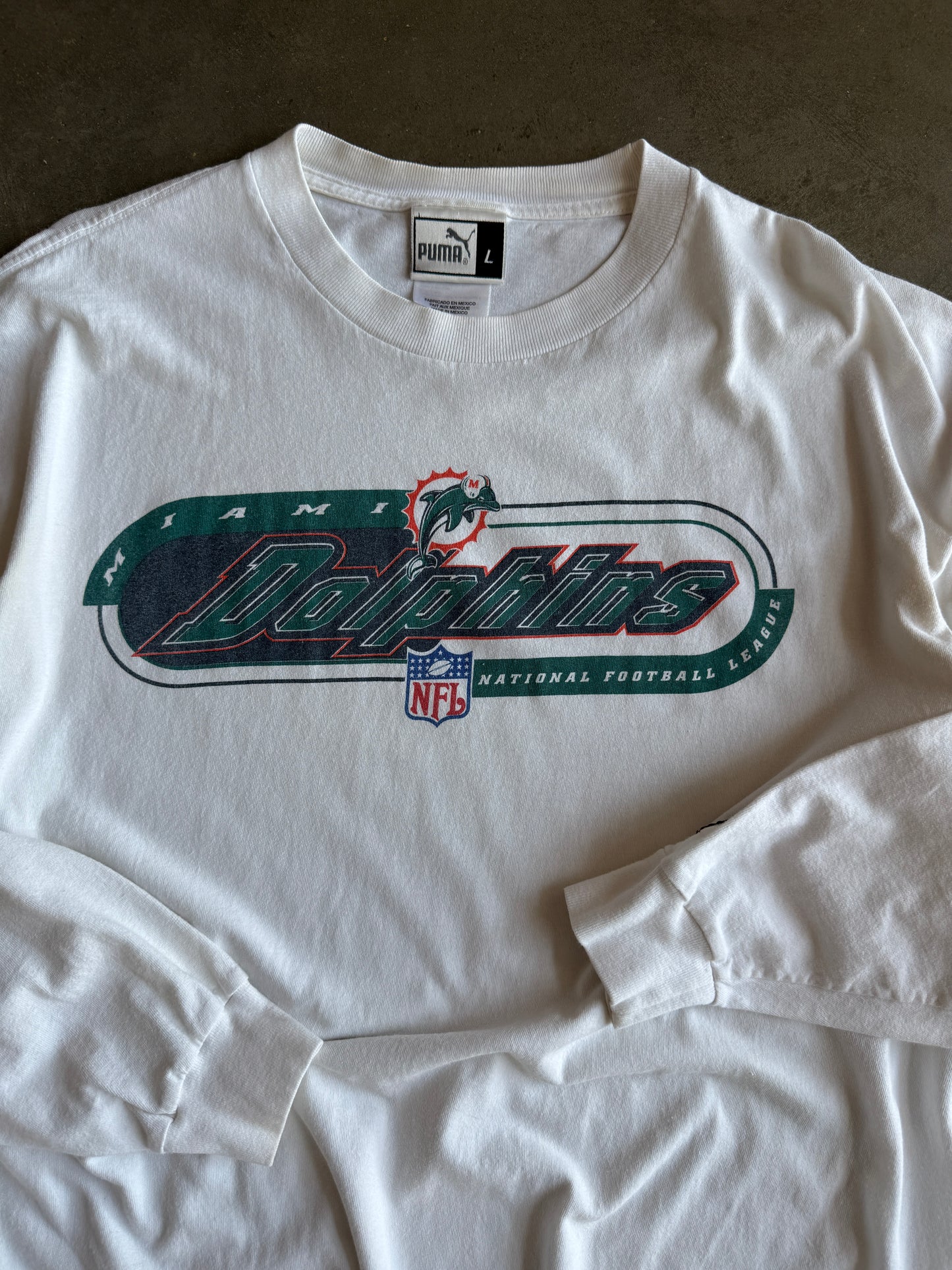 (L) Miami Dolphins Puma Tee