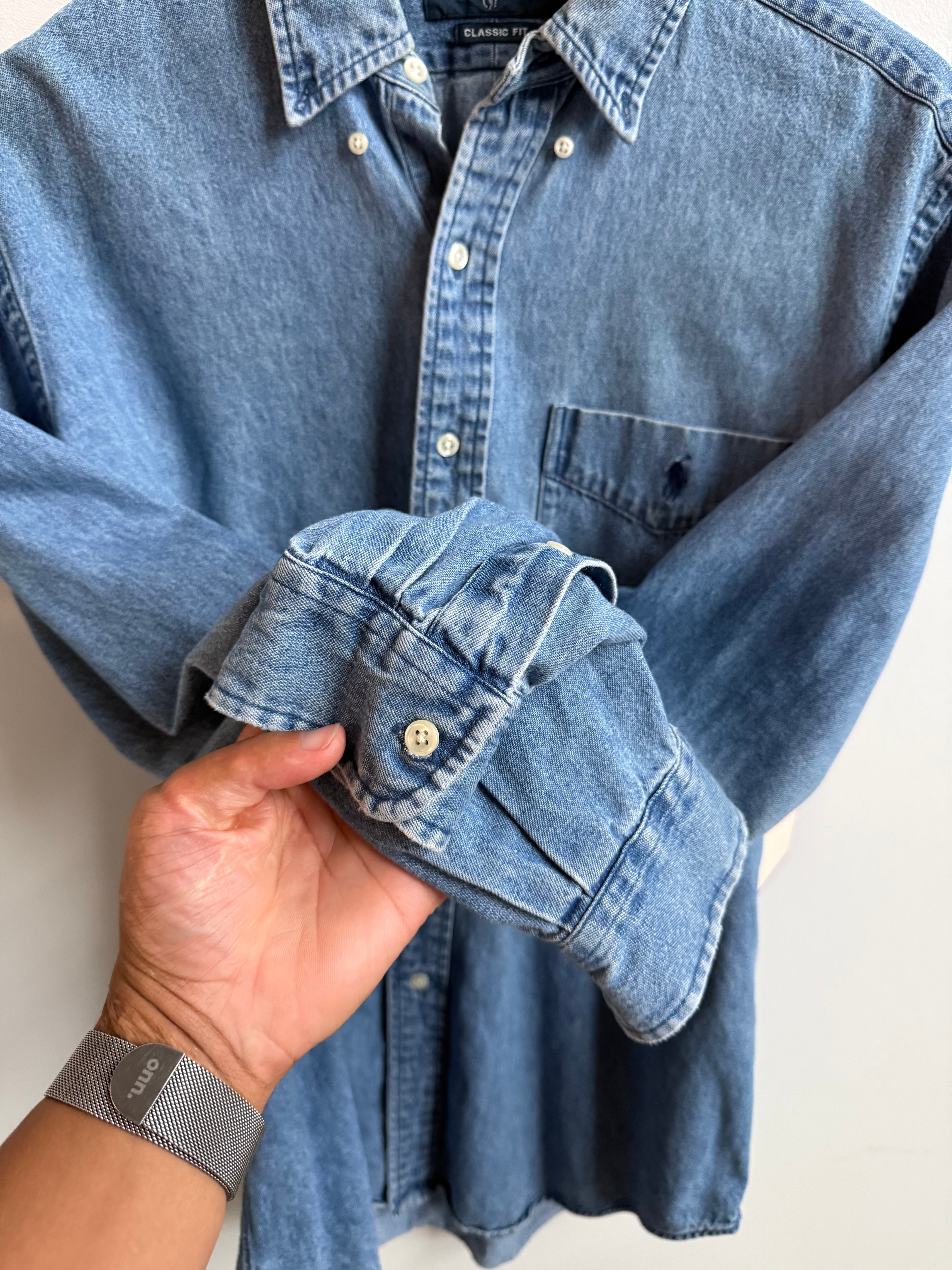 (M) Polo Ralph Lauren Denim Shirt