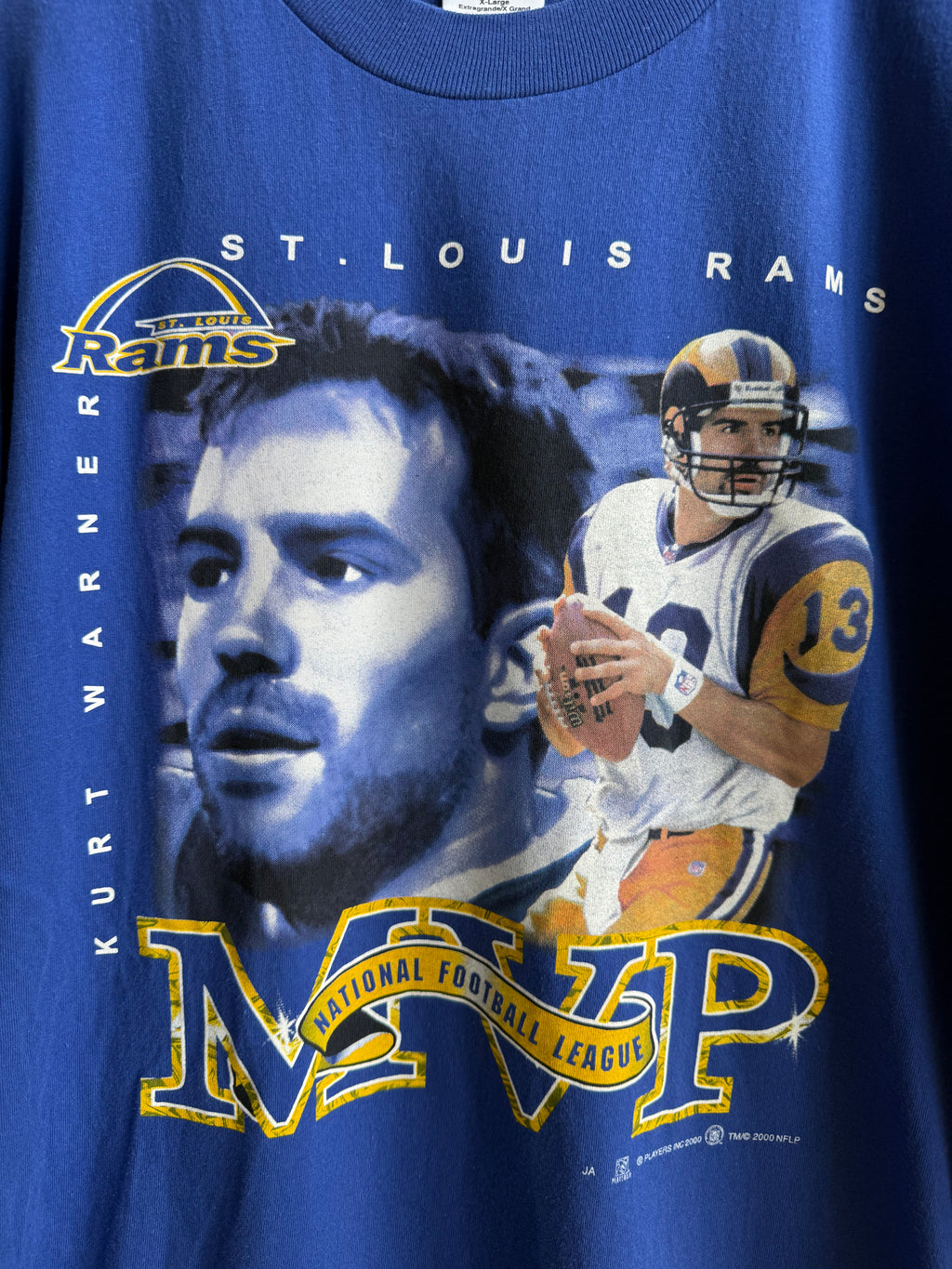 (XL) Kurt Warner St Louis Rams Tee