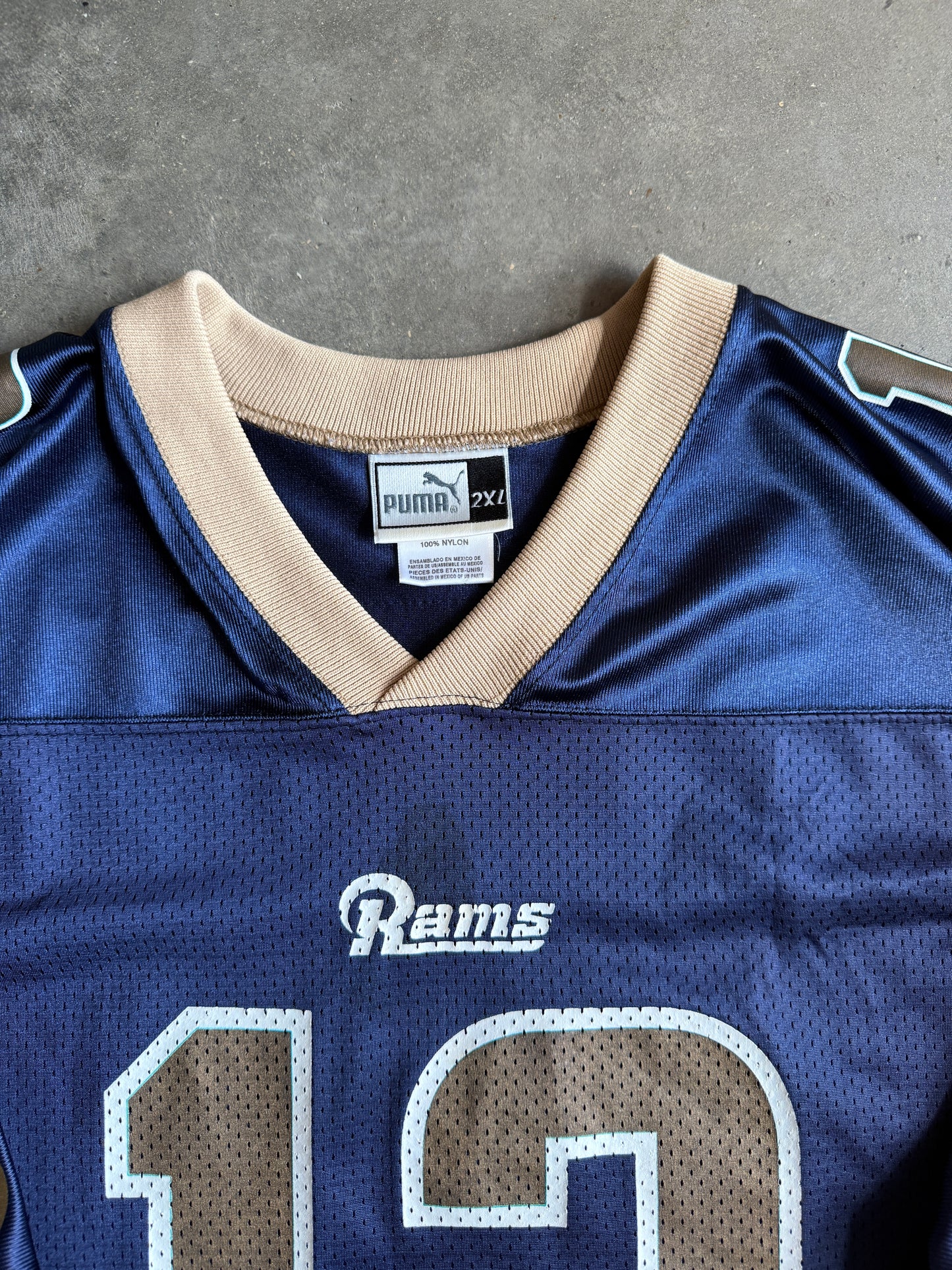 (XXL) Rams Kurt Warner Jersey