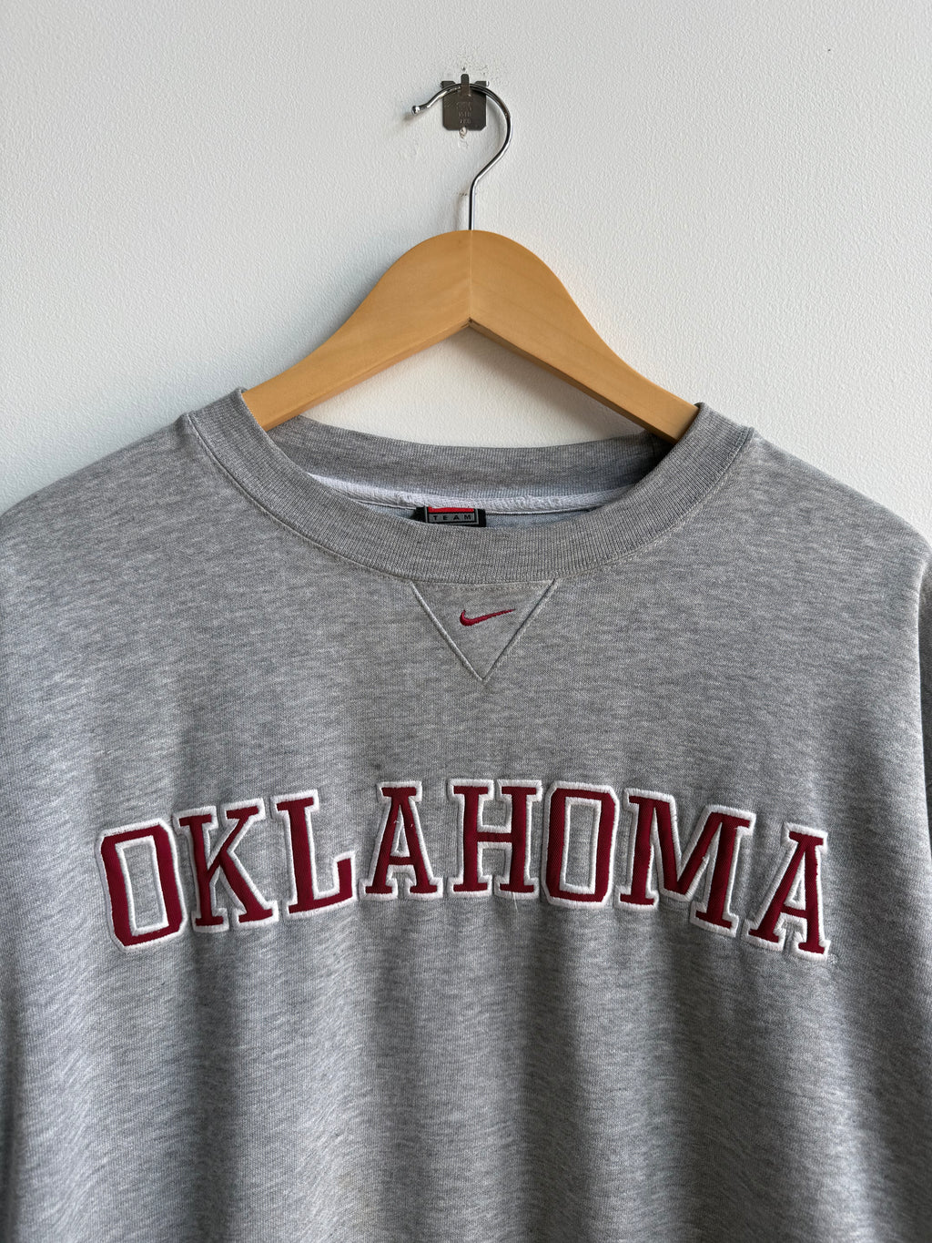 (L) Oklahoma Sooners Nike Crew