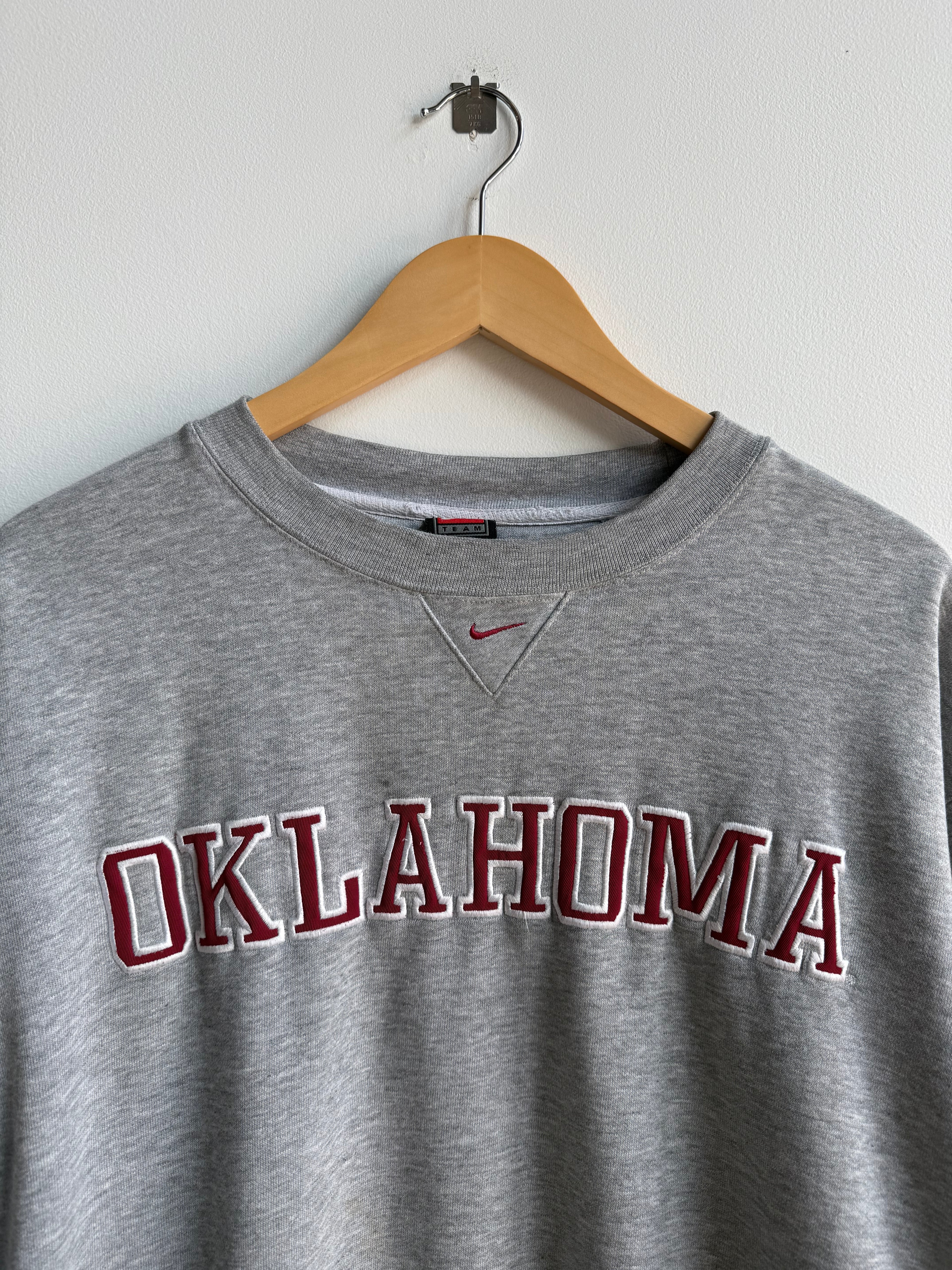 (L) Oklahoma Sooners Nike Crew