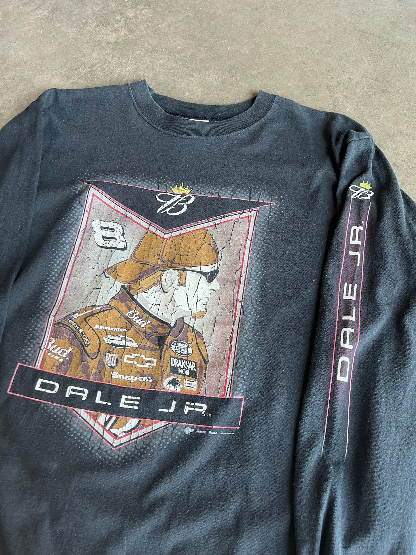(L) Dale Jr L/S Tee