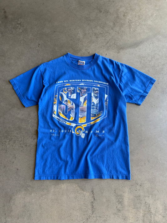 (L) St Louis Rams 1999 Champs Tee