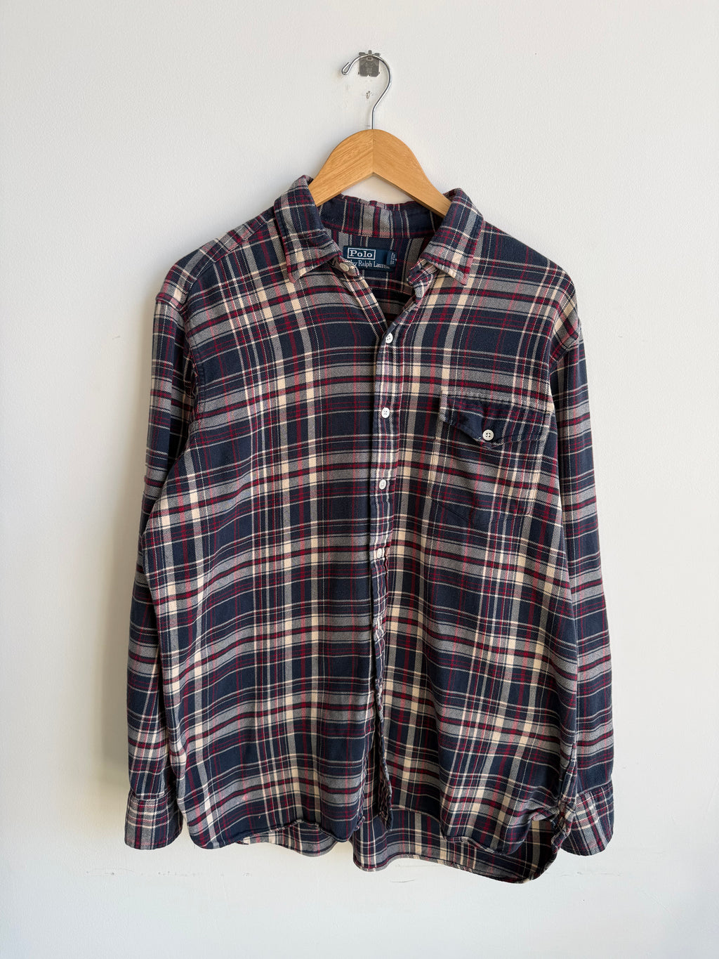 (L) Polo Ralph Lauren Flannel Shirt